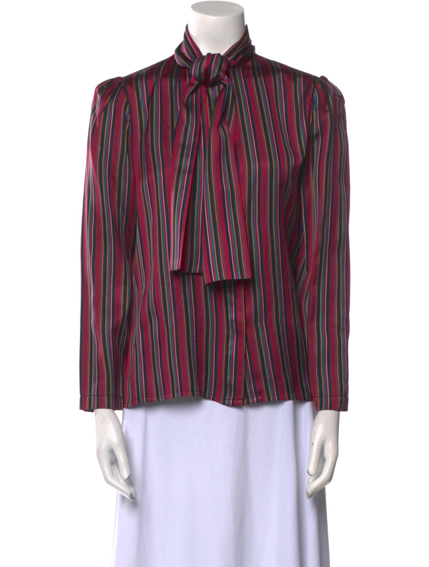 Oscar de la Renta Vintage Striped Top