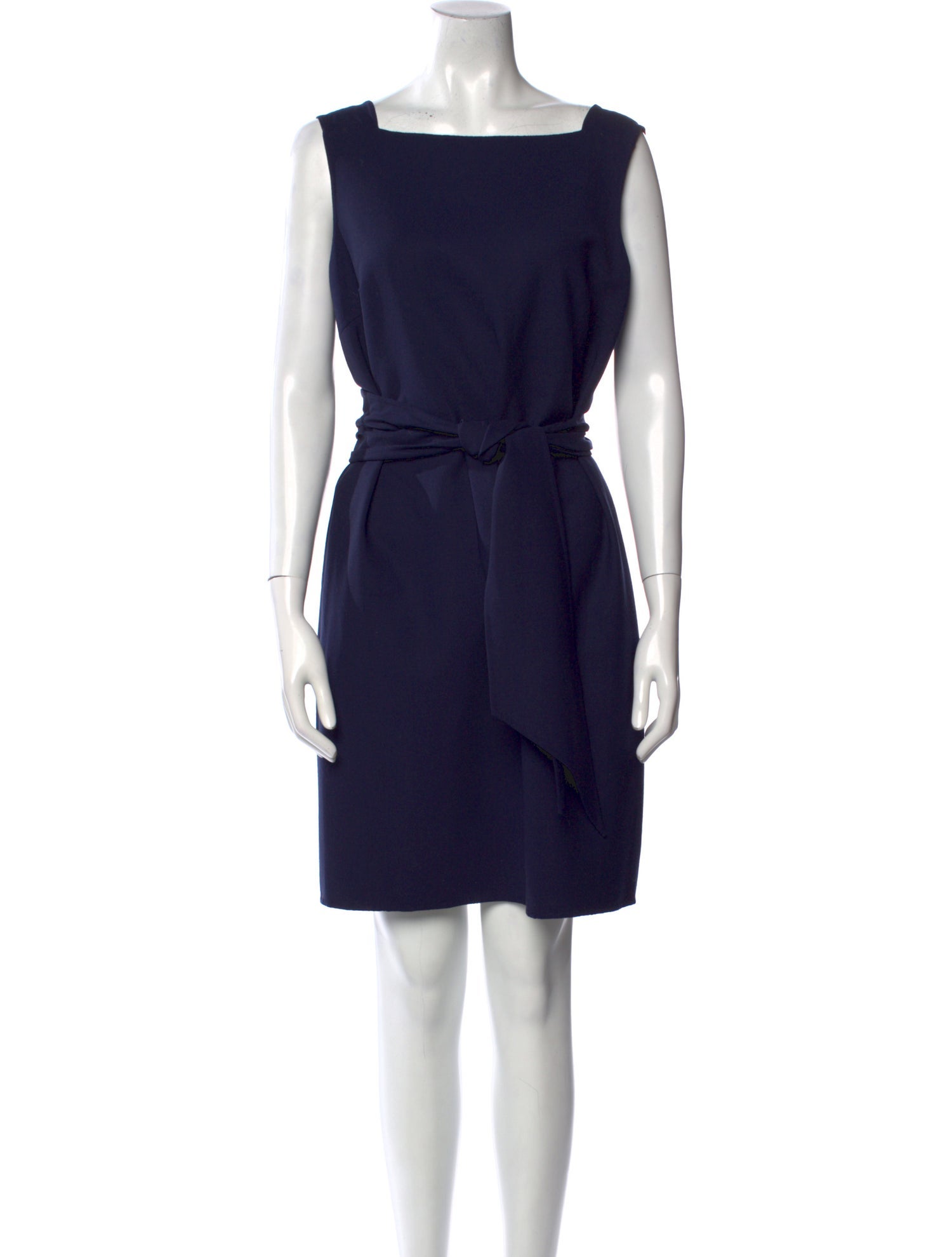 Oscar de la Renta Virgin Wool Mini Dress