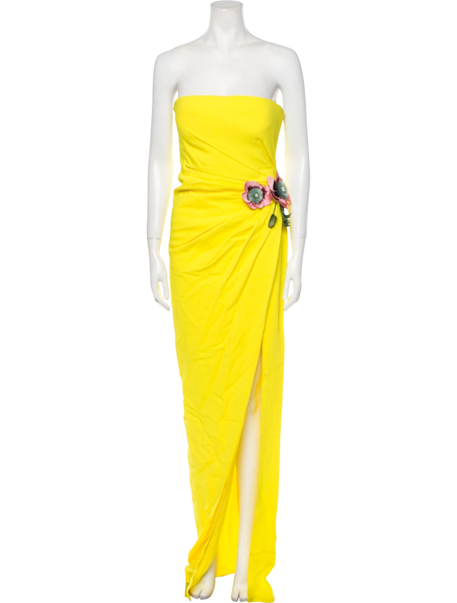 Oscar de la Renta Strapless Long Dress w/ Tags