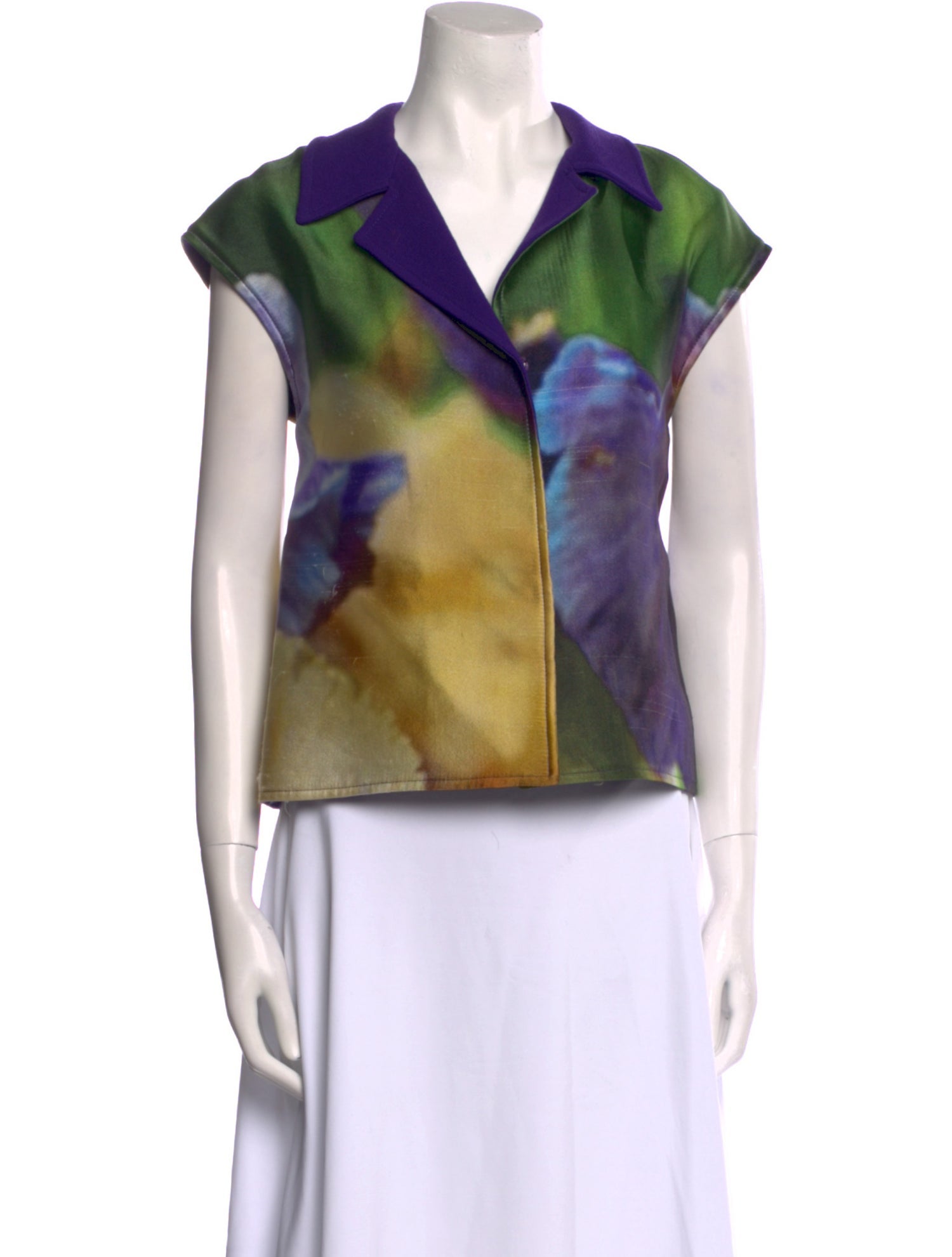 Oscar de la Renta 2013 Silk Blouse