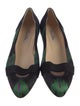 Oscar de la Renta Tie-Dye Print Flats