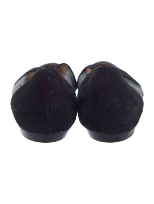 Oscar de la Renta Tie-Dye Print Flats