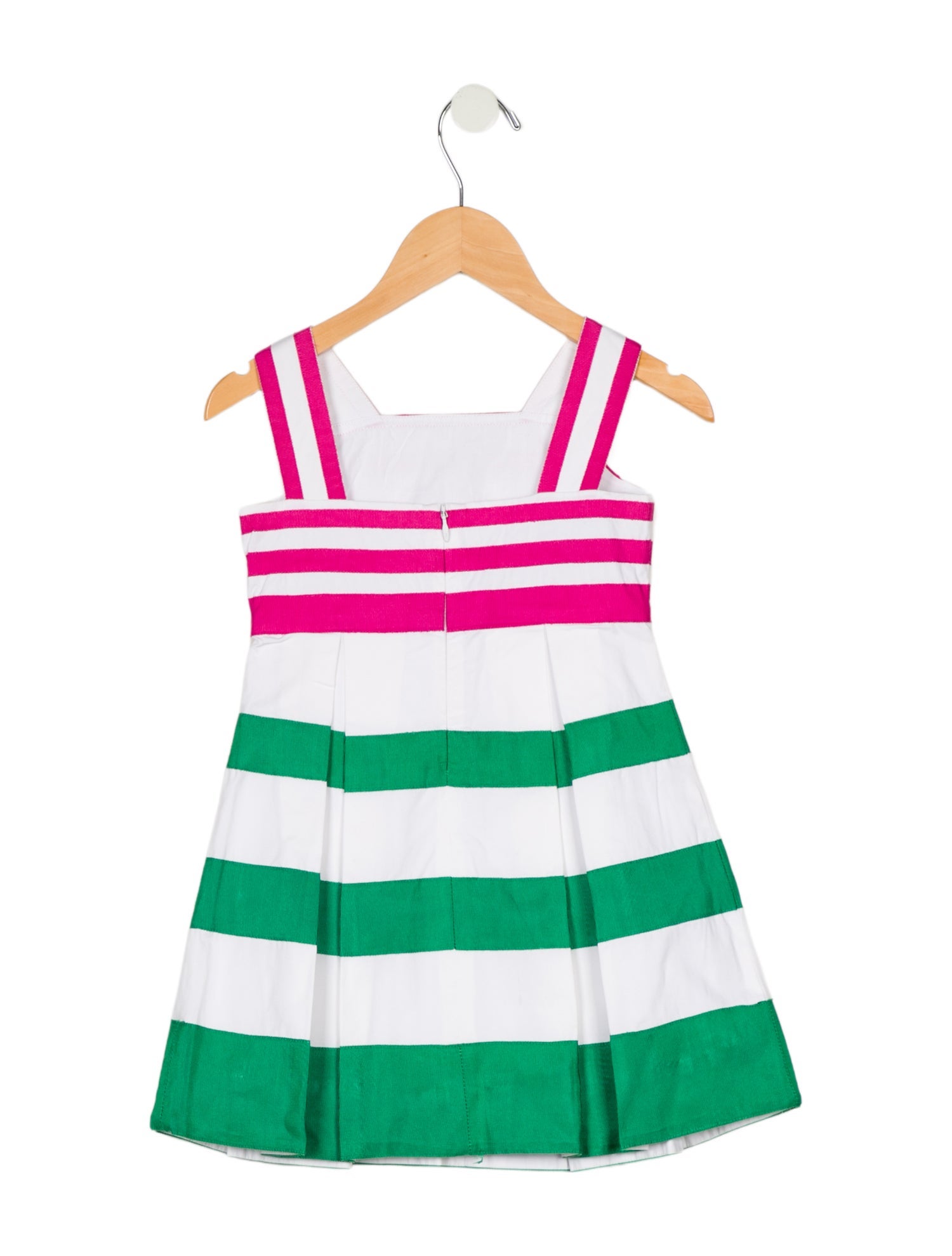 Oscar de la Renta Toddler Girls' Sleeveless Pattern Printed Dress