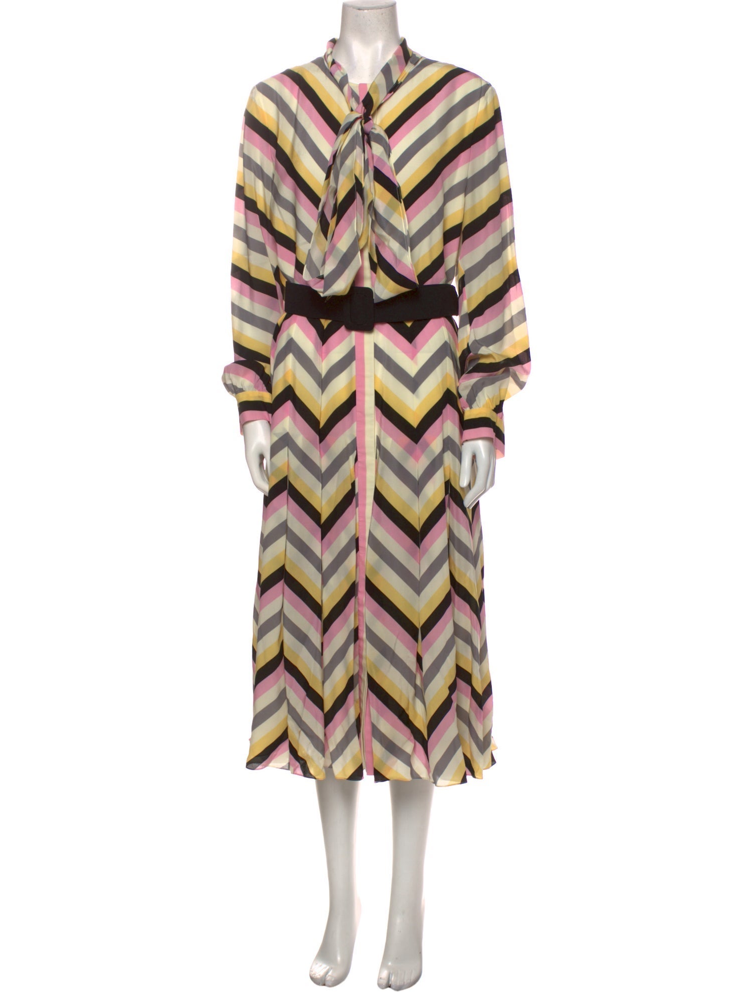 Oscar de la Renta Silk Long Dress w/ Tags