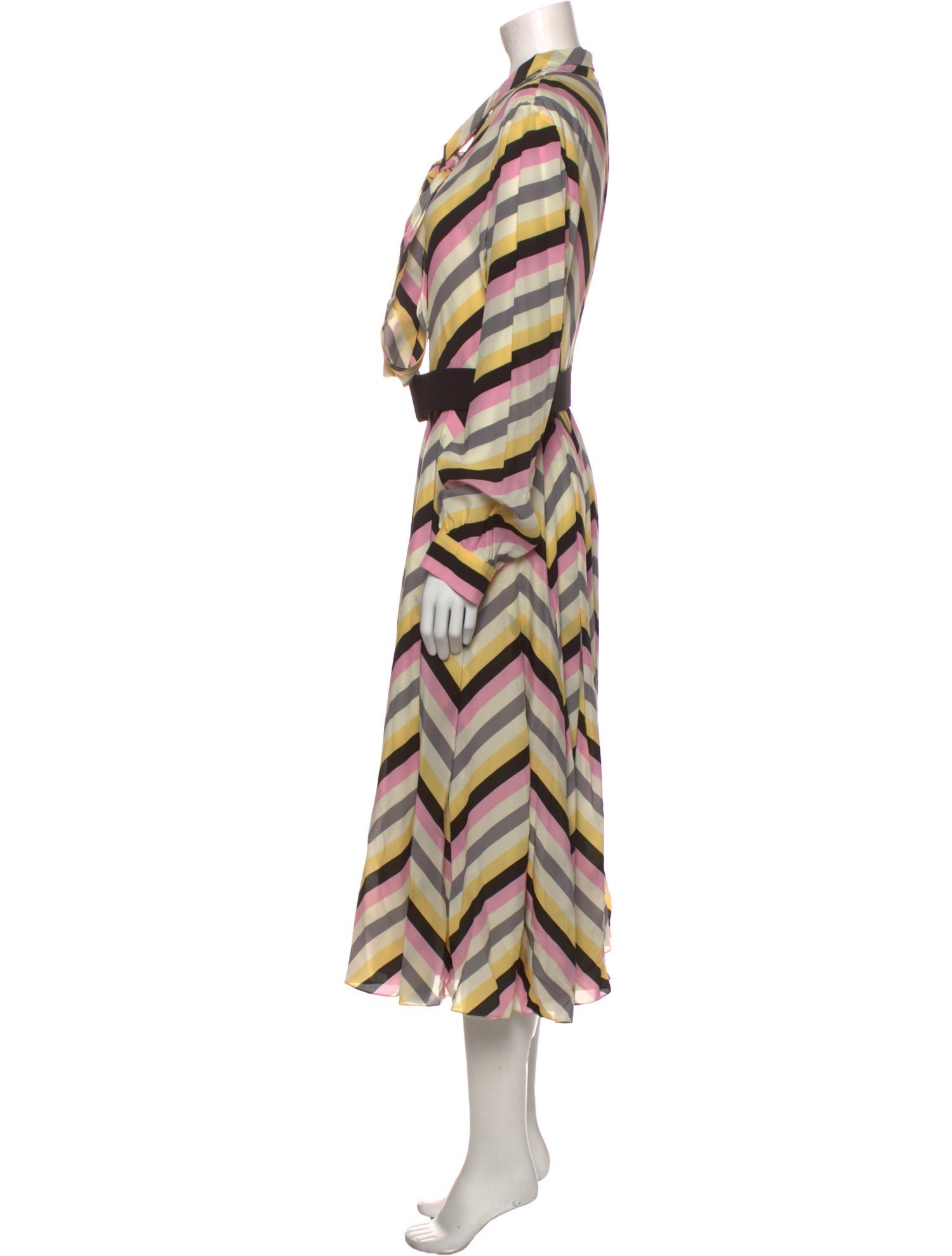 Oscar de la Renta Silk Long Dress w/ Tags
