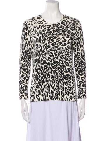 Oscar de la Renta Jackets Animal Print Jacket M
