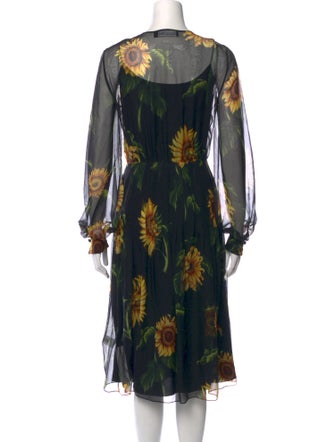 Oscar de la Renta 2021 Midi Length Dress