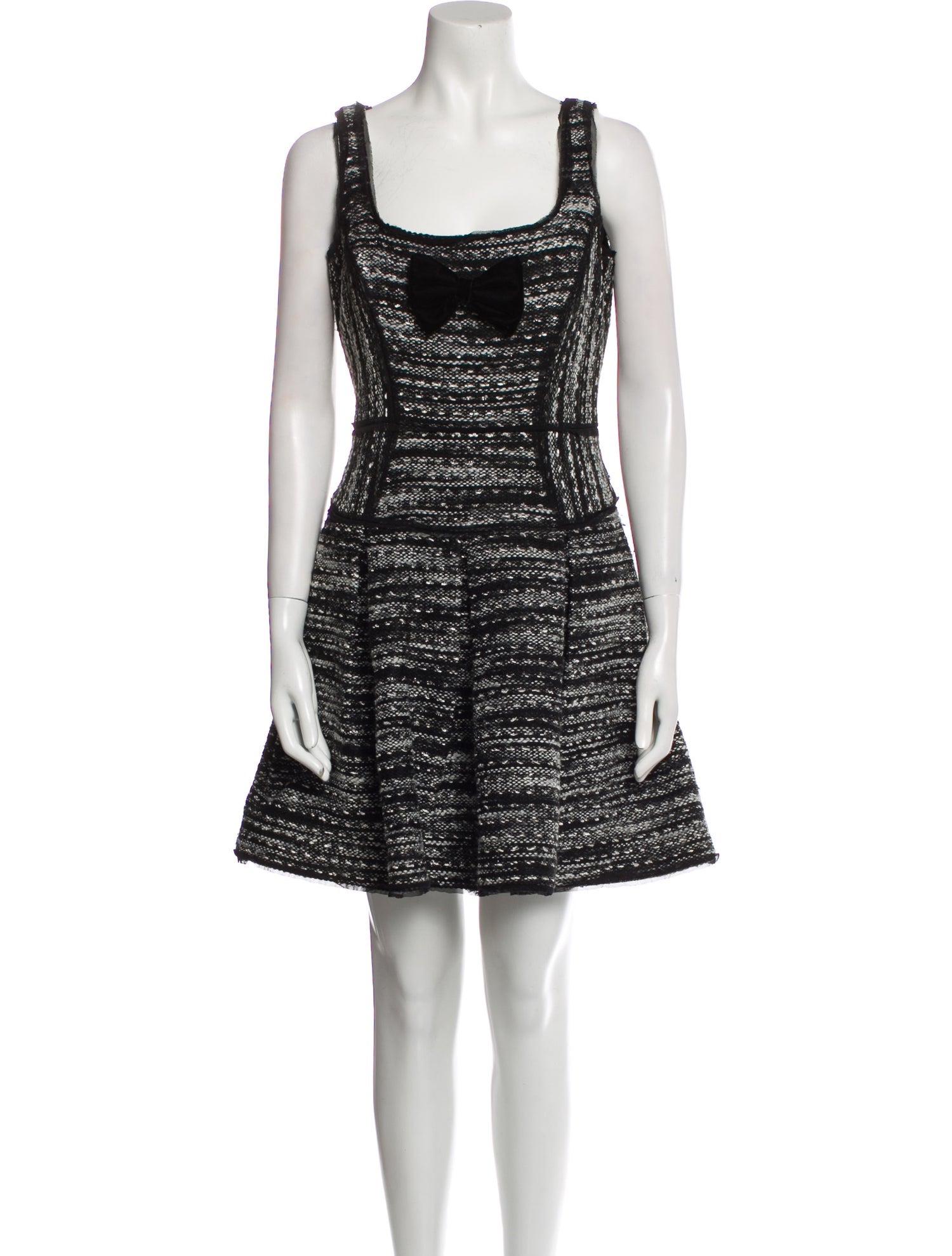 Oscar de la Renta Silk Mini Dress