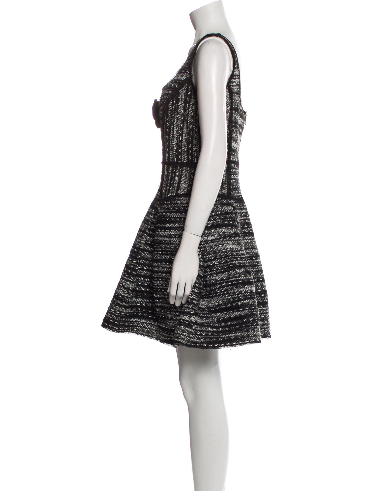 Oscar de la Renta Silk Mini Dress