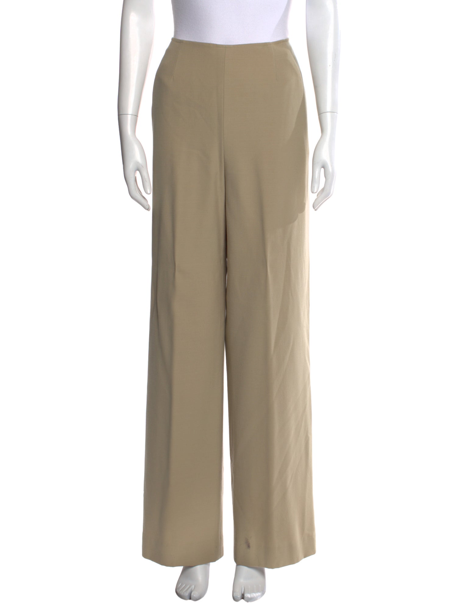 Oscar de la Renta Wool Wide Leg Pants