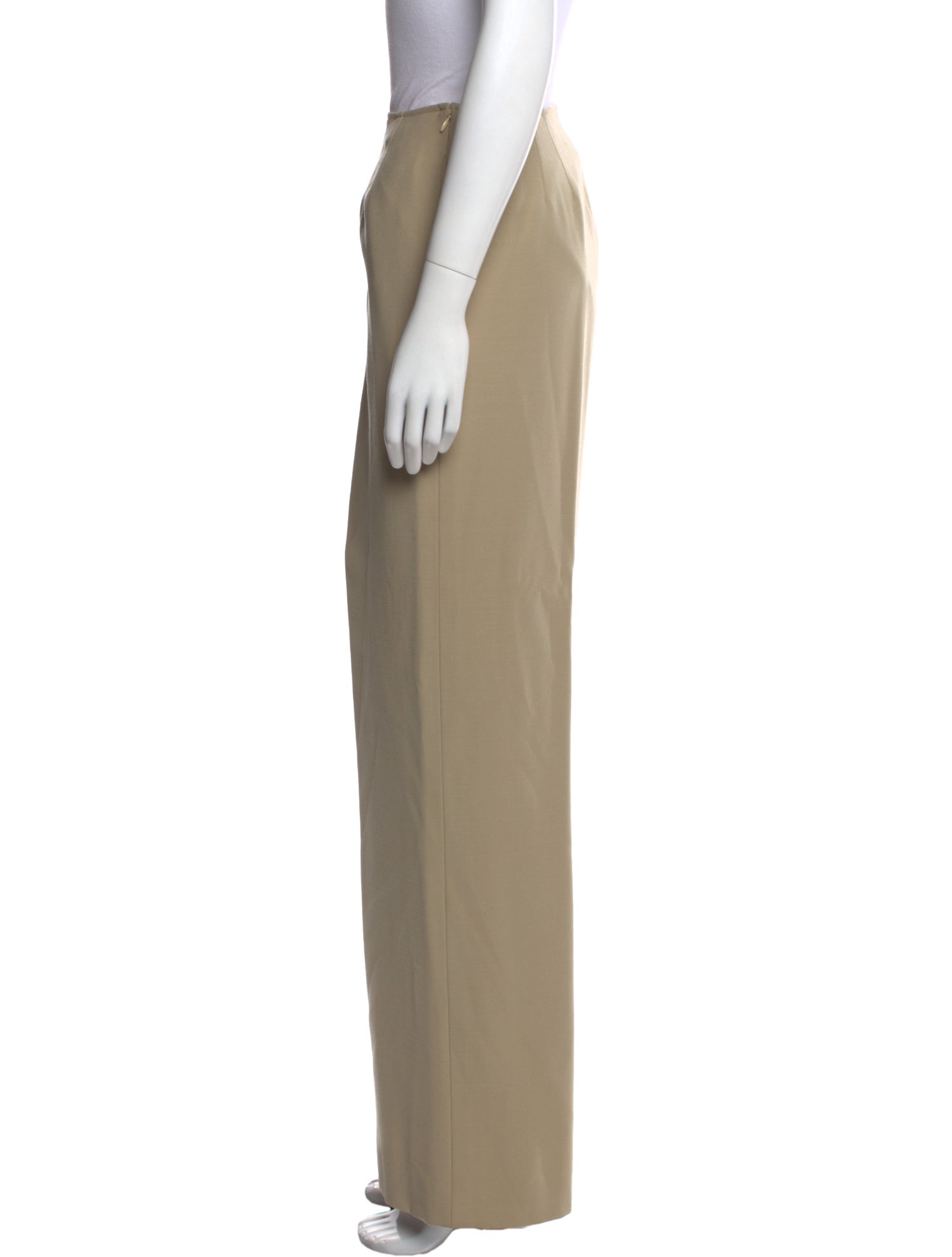 Oscar de la Renta Wool Wide Leg Pants