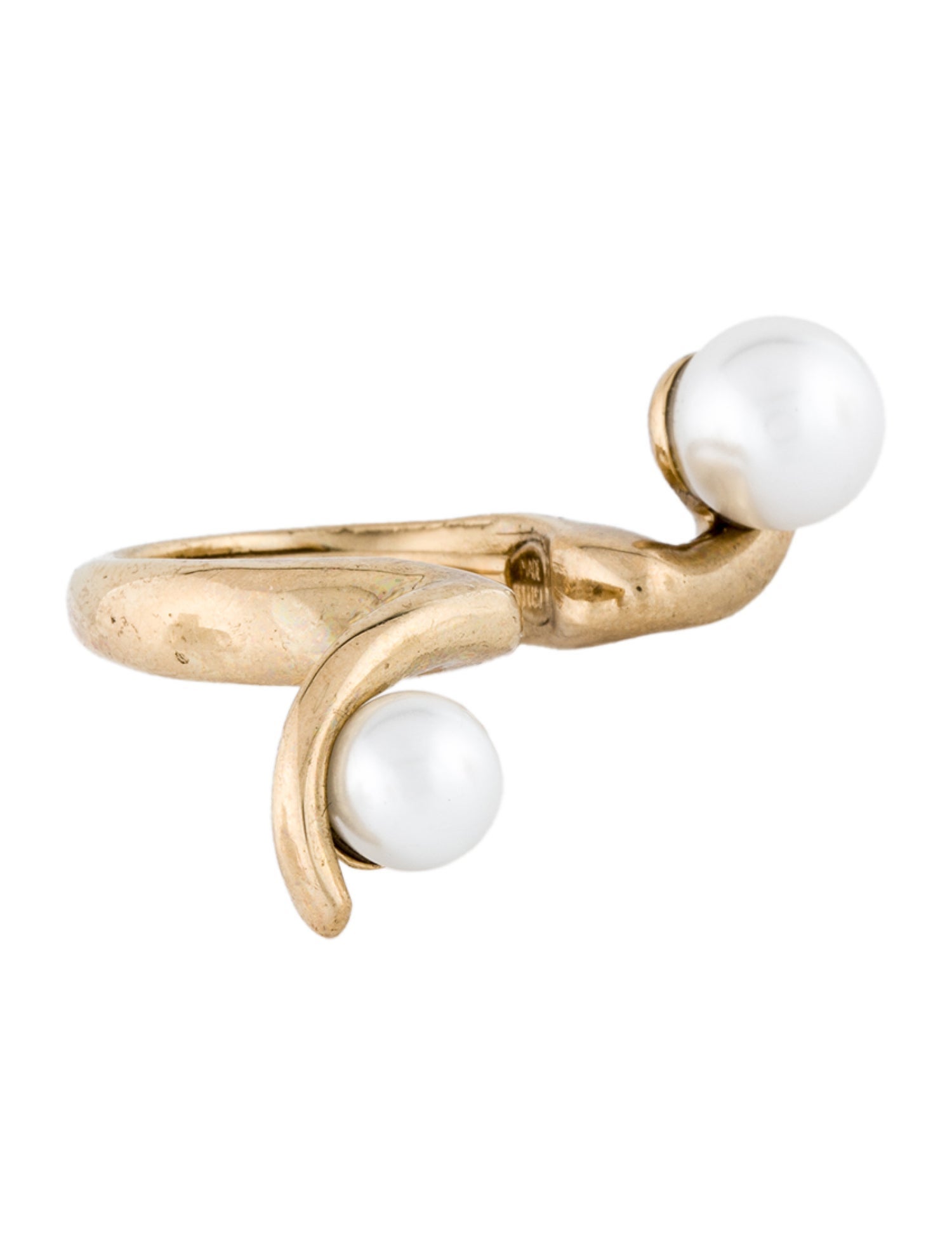 ★ Oscar de la Renta ★ リング Oscar de la Renta Threaded Flower Ring | Neiman Marcus