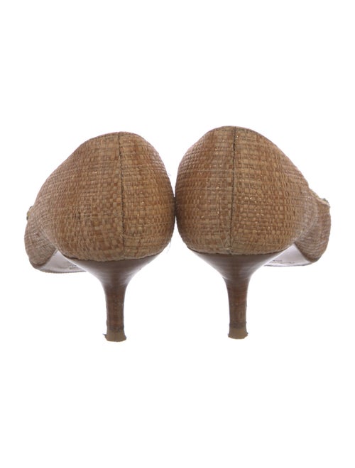 Oscar de la Renta Suede Pumps