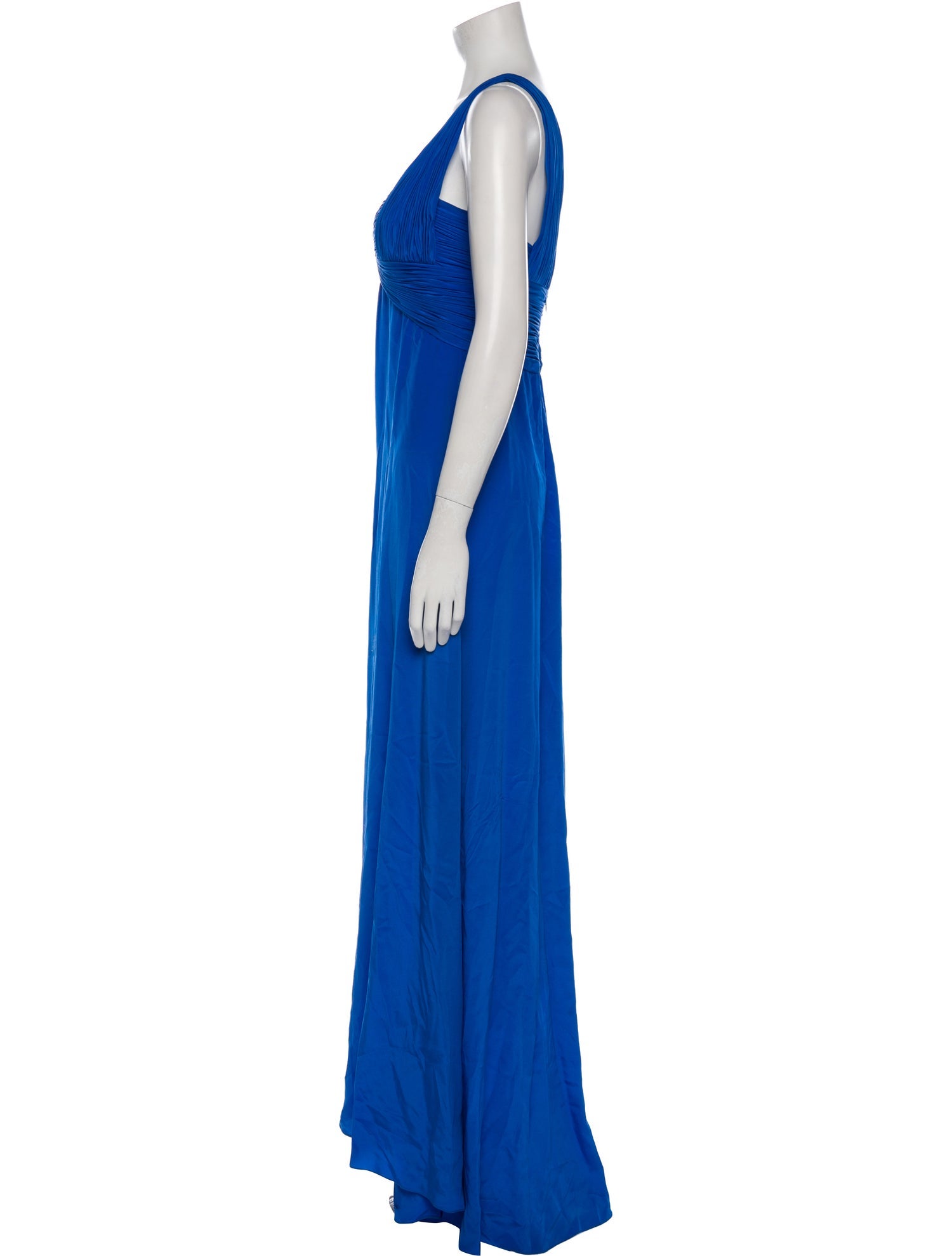 Oscar de la Renta Silk Long Dress