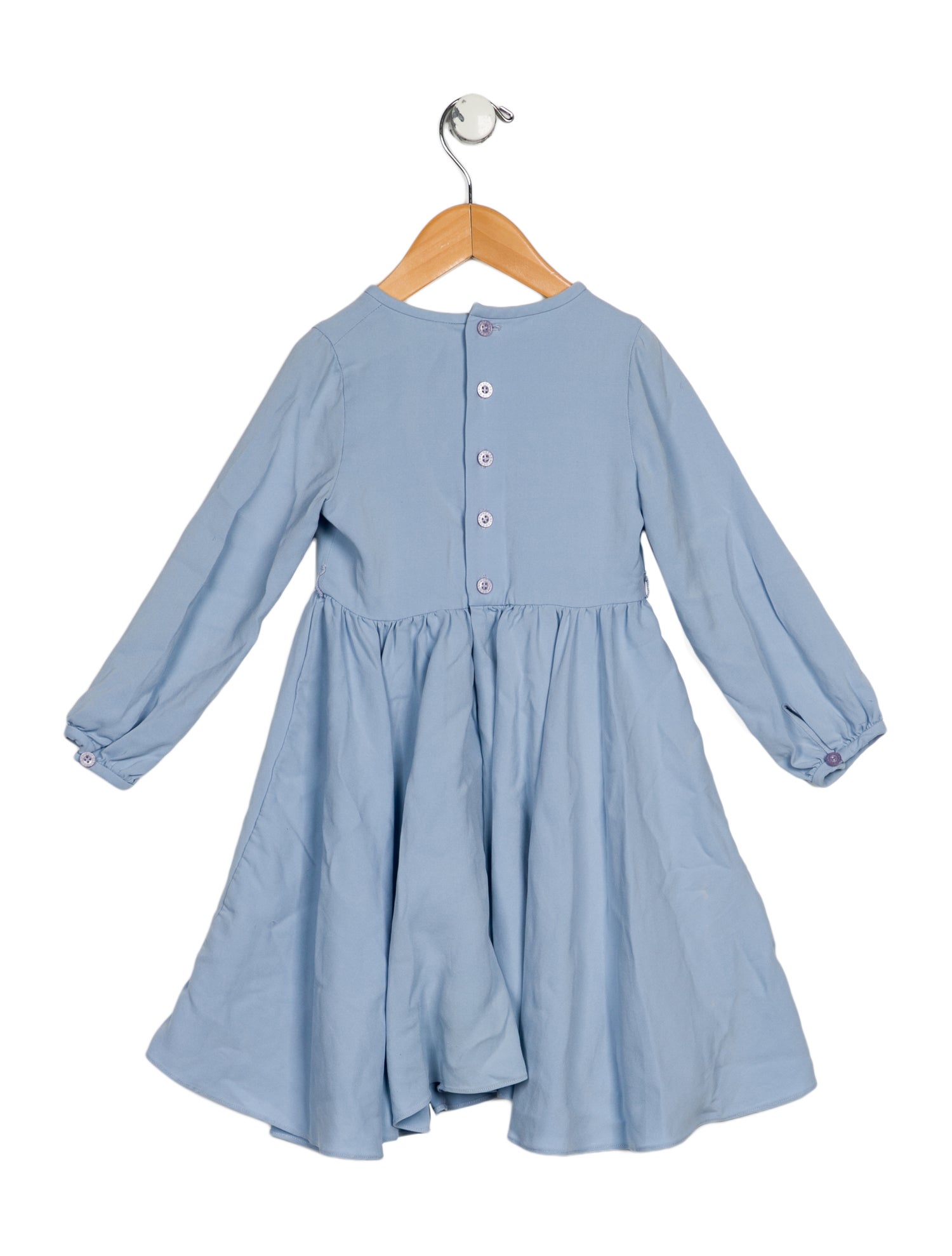 Oscar de la Renta Toddler Girls' Silk Blend Flower Dress