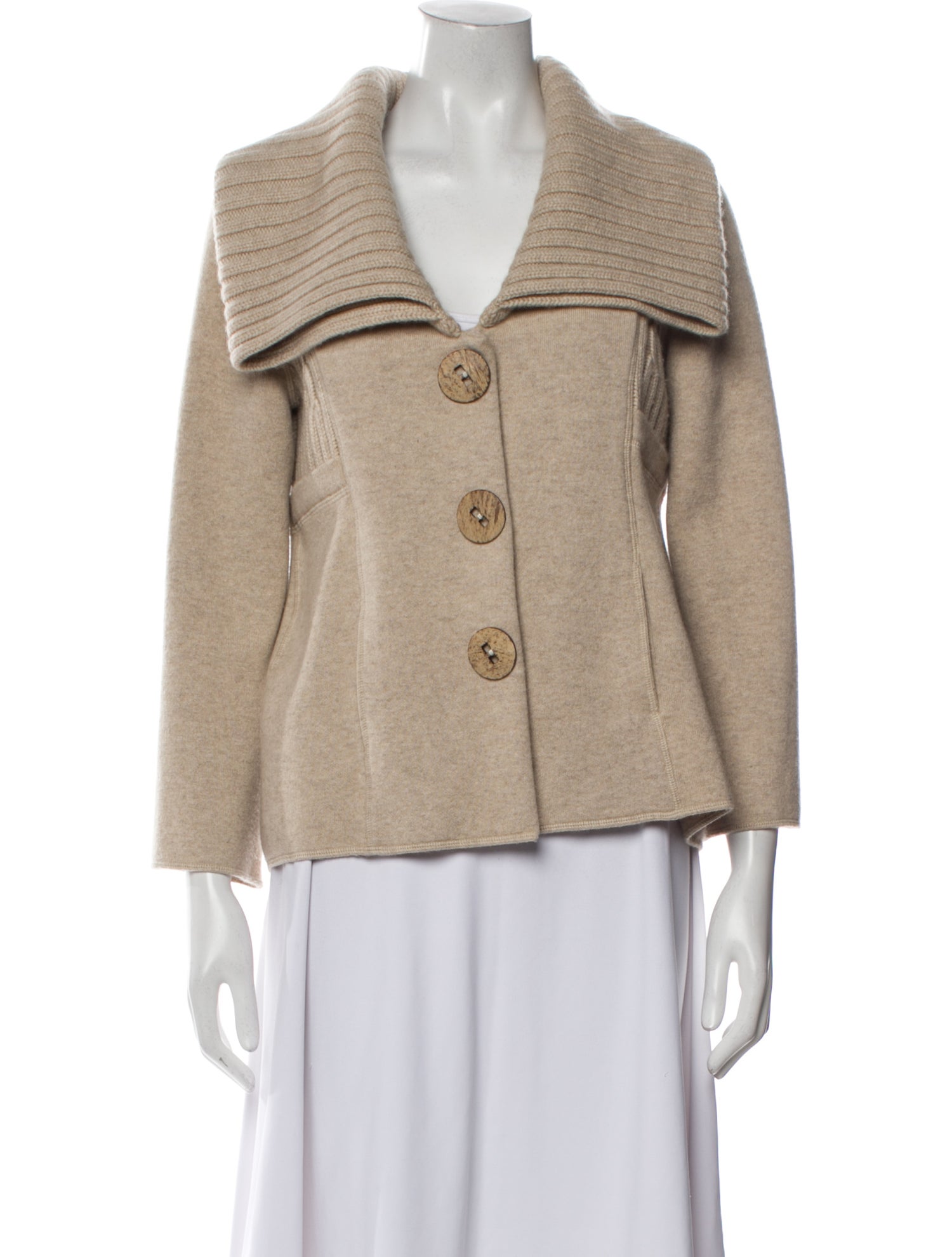 Oscar de la Renta Cashmere Jacket