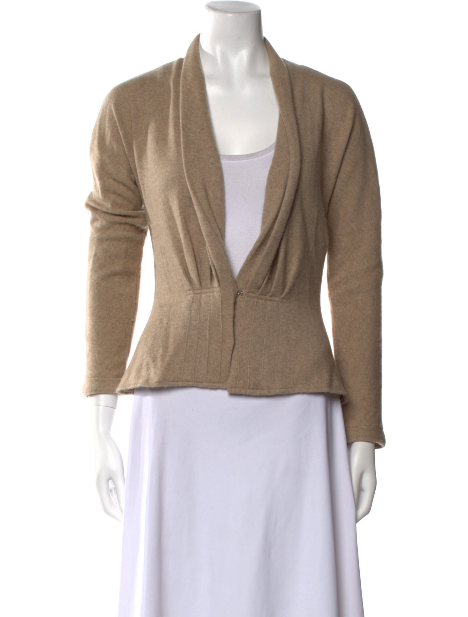 Oscar de la Renta Wool Cowl Neck Sweater