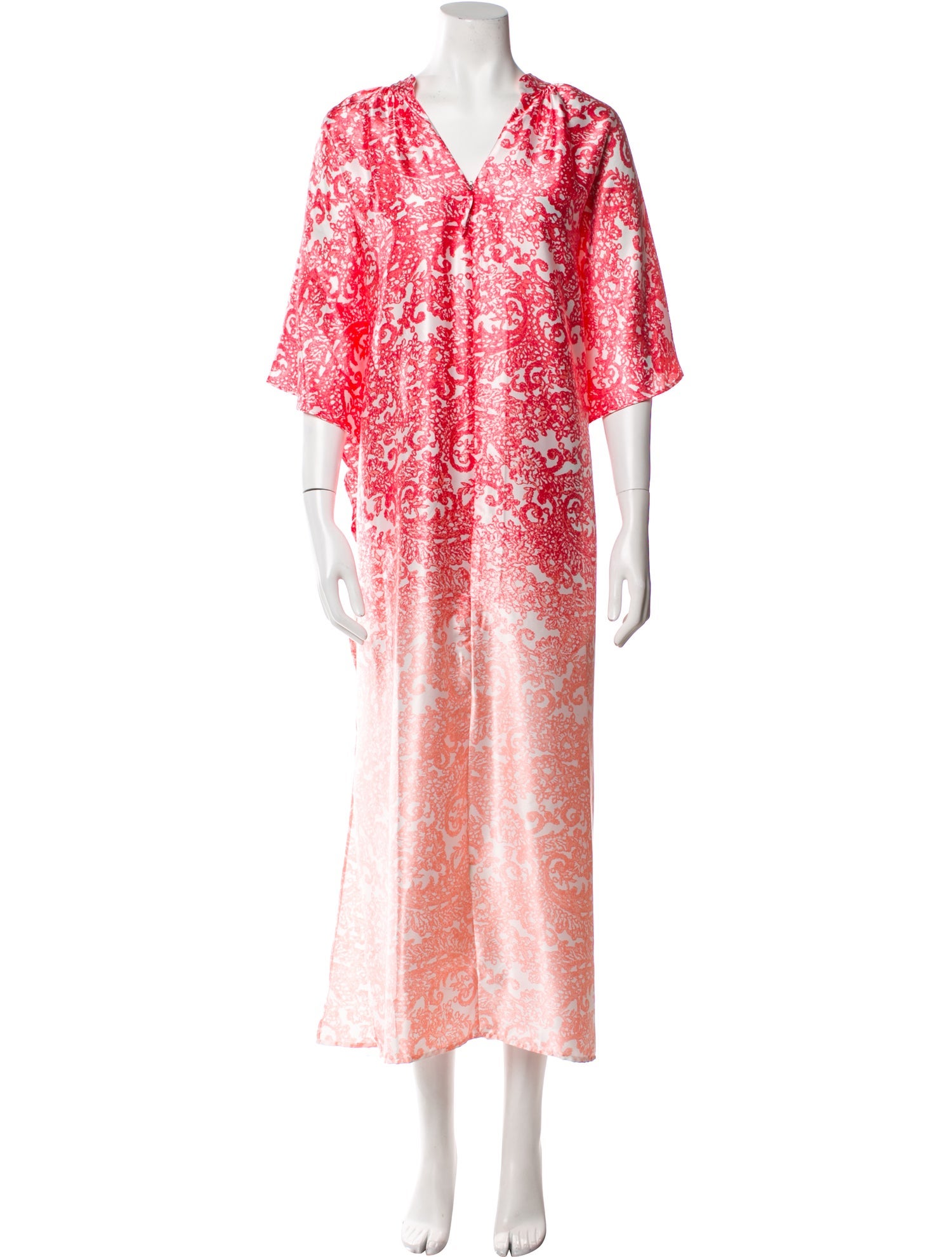 Oscar de la Renta Printed Nightgown