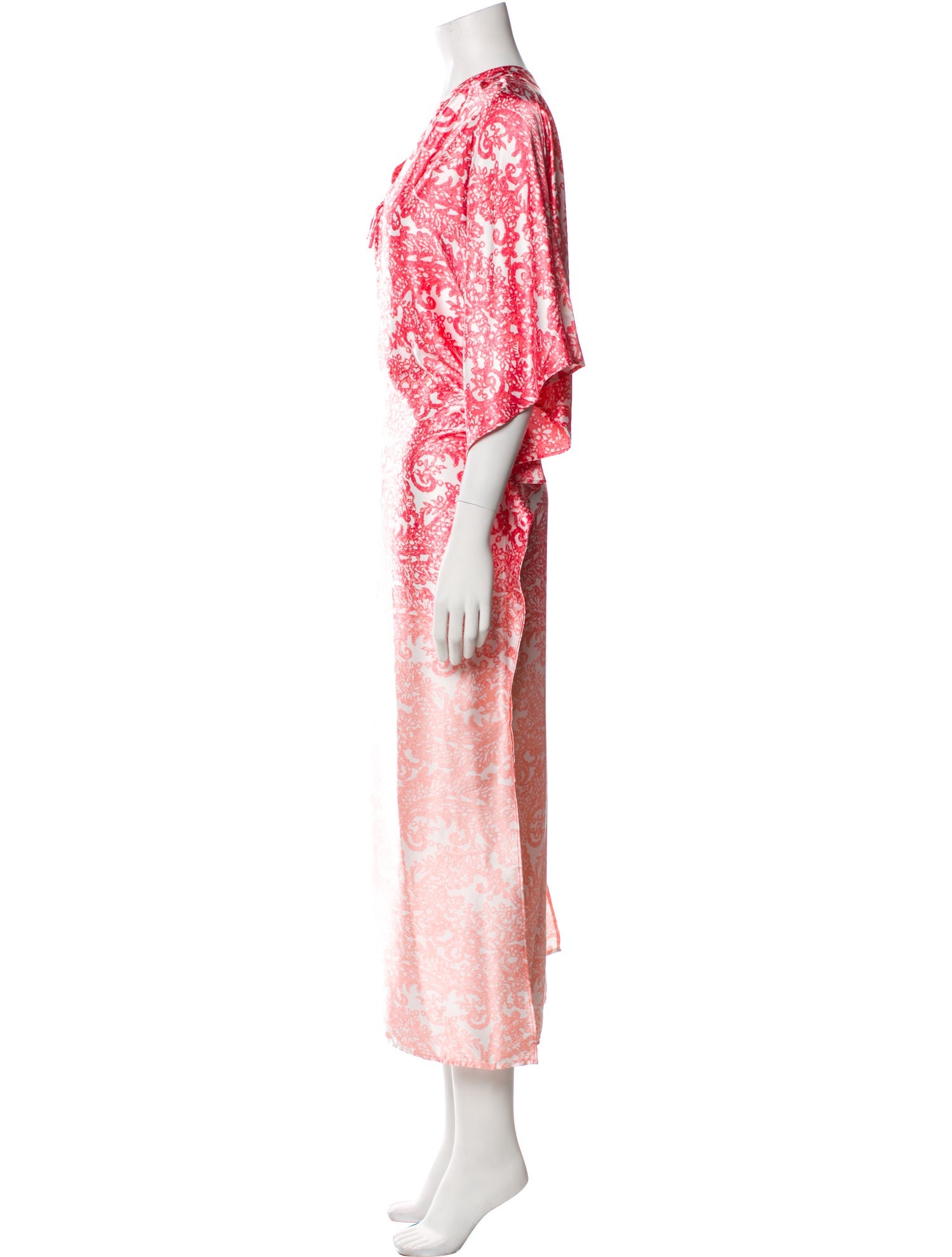 Oscar de la Renta Printed Nightgown