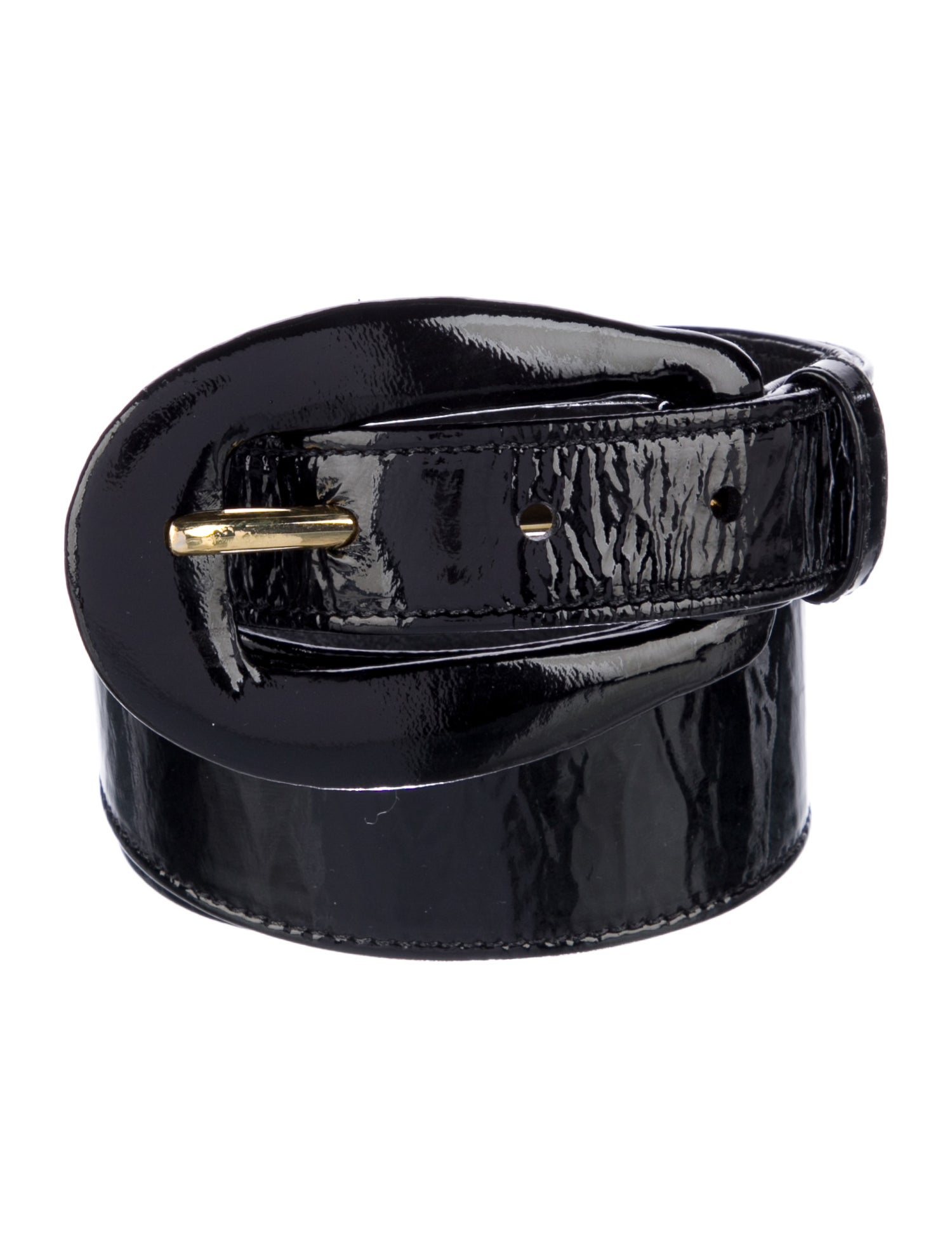 Oscar de la Renta Wide Leather Waist Belt