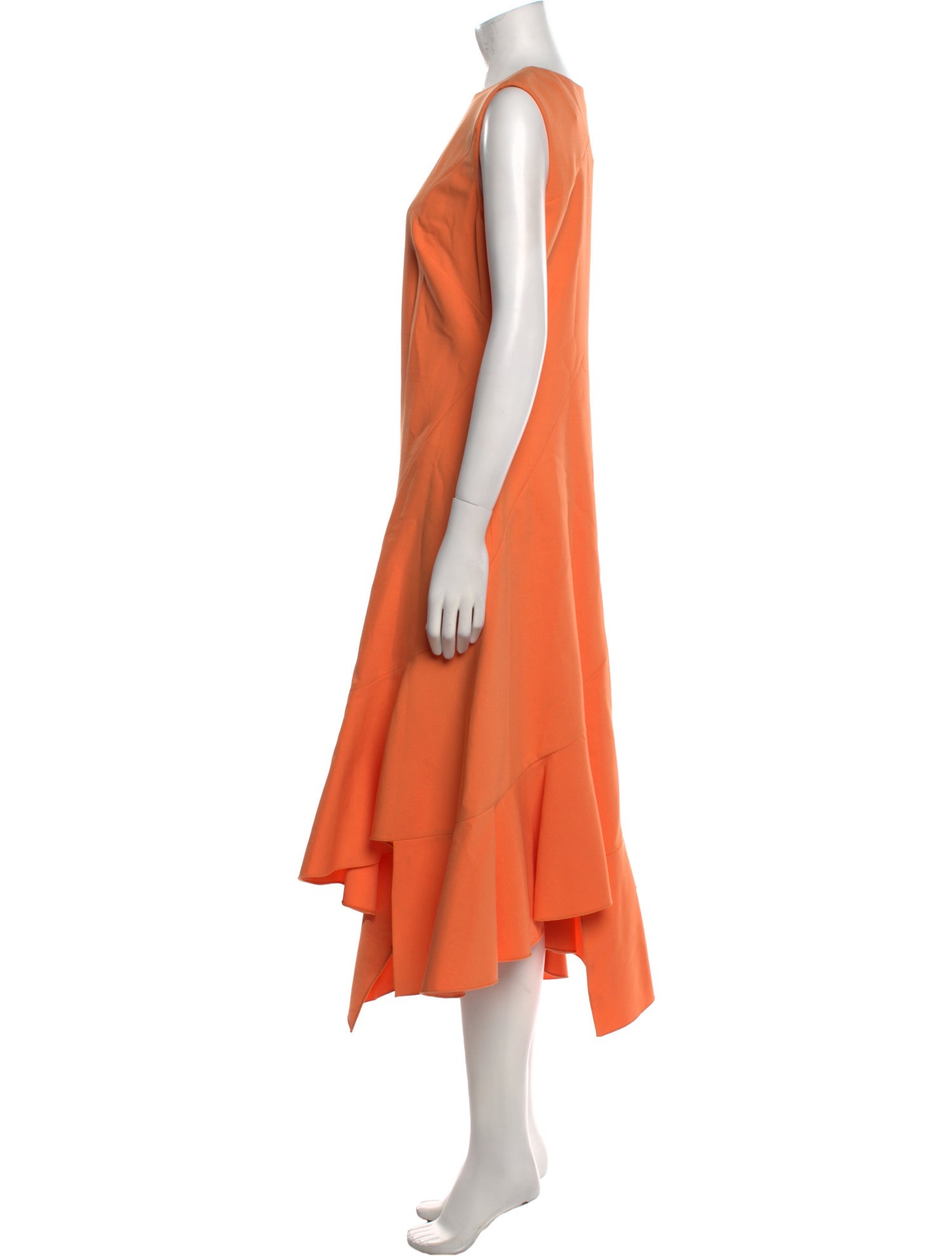 Oscar de la Renta Virgin Wool Long Dress w/ Tags