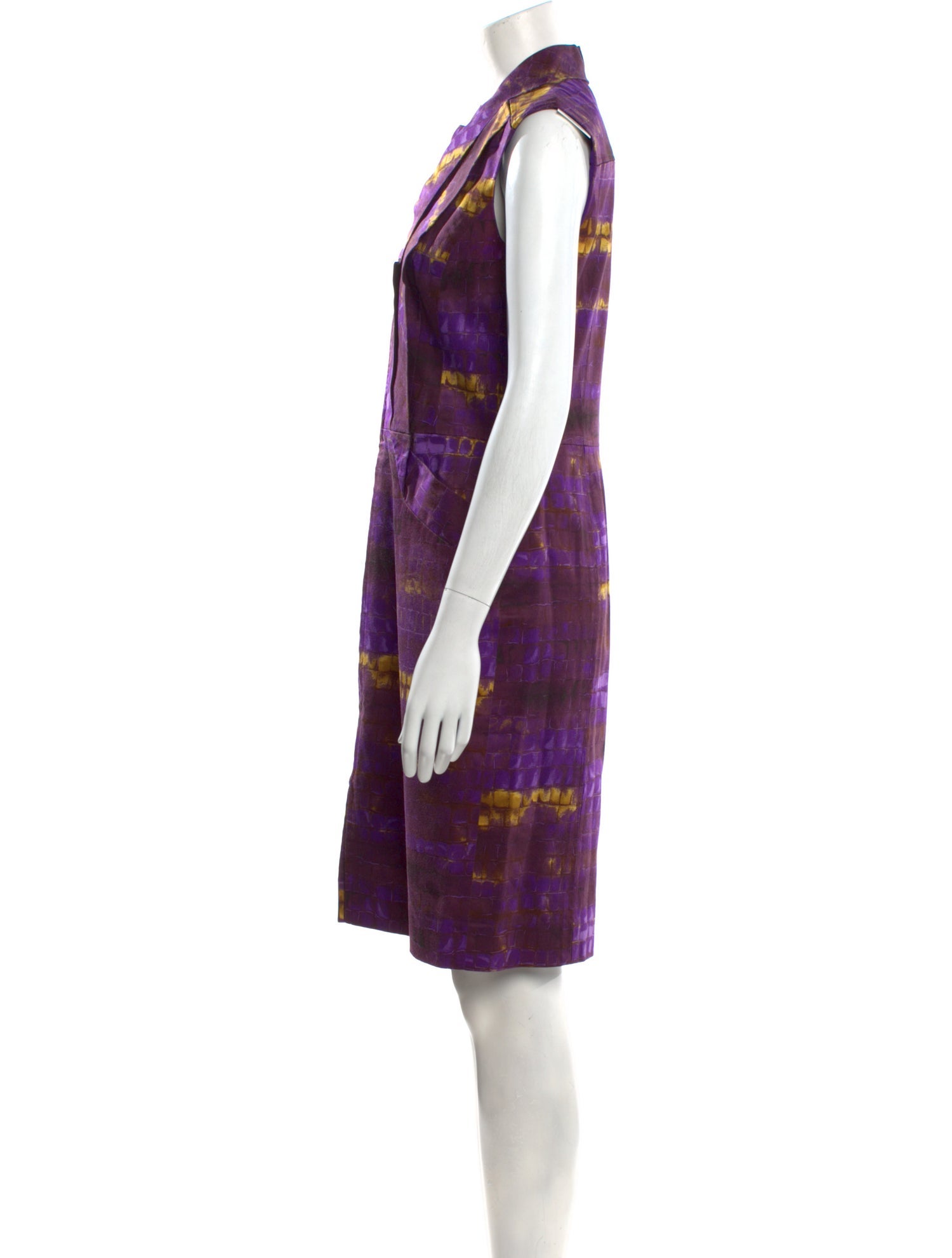 Oscar de la Renta 2010 Knee-Length Dress