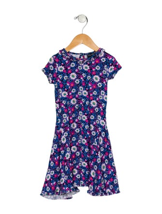 Oscar de la Renta Toddlers Short Sleeve Dress