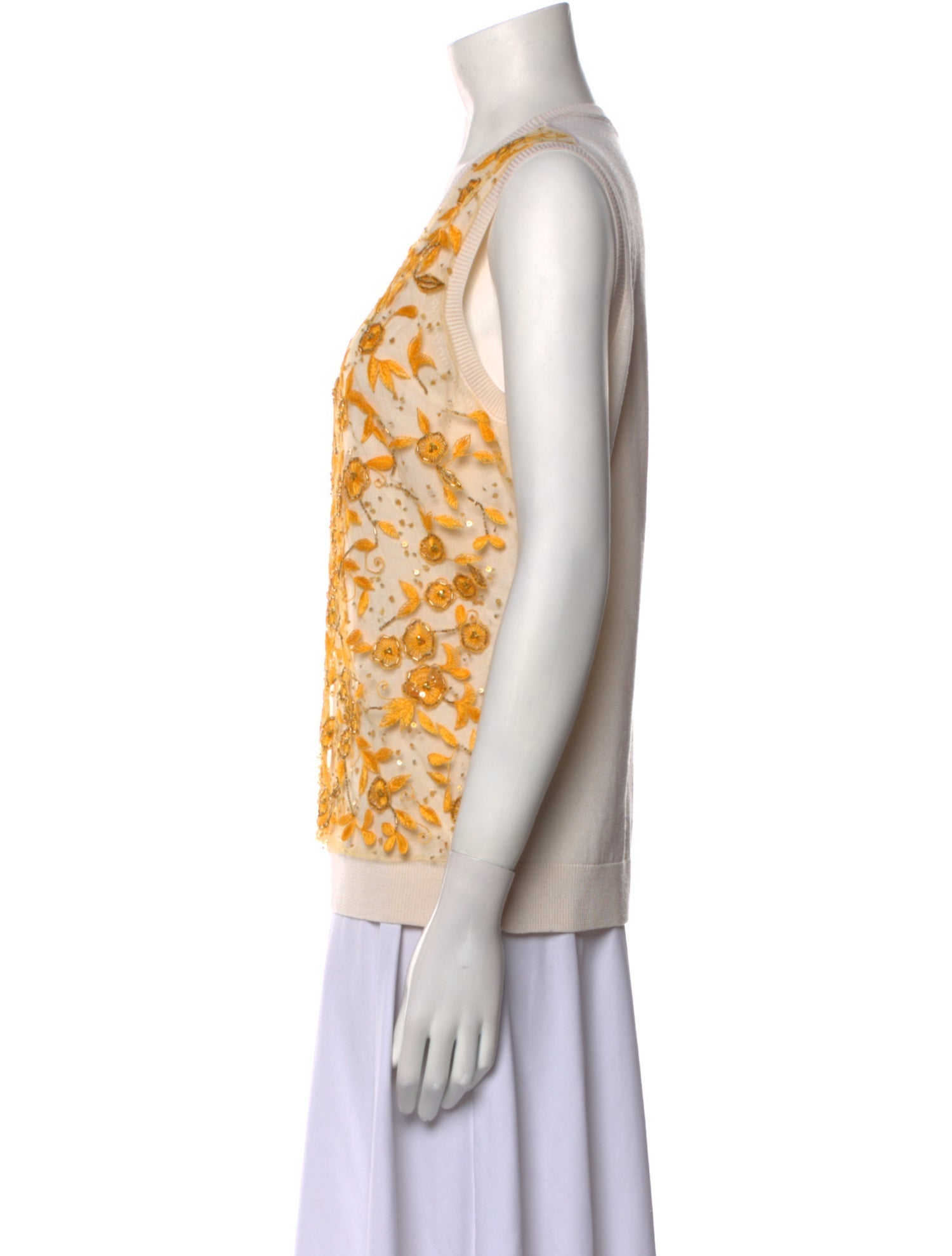 Oscar de la Renta 2016 Virgin Wool Top