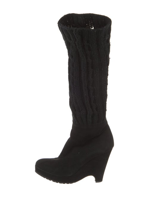 Oscar de la Renta Suede Boots