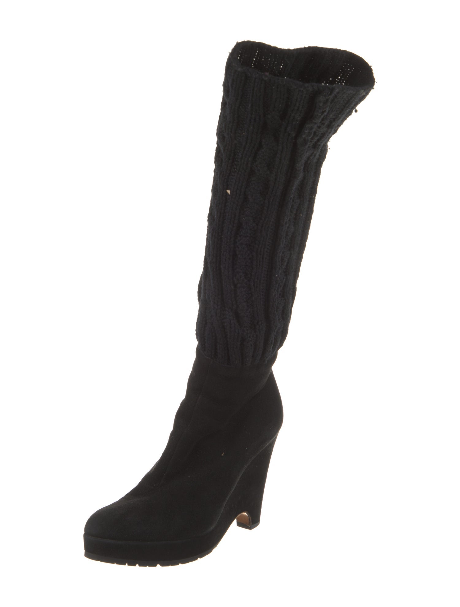 Oscar de la Renta Suede Boots