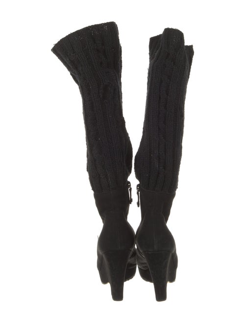 Oscar de la Renta Suede Boots