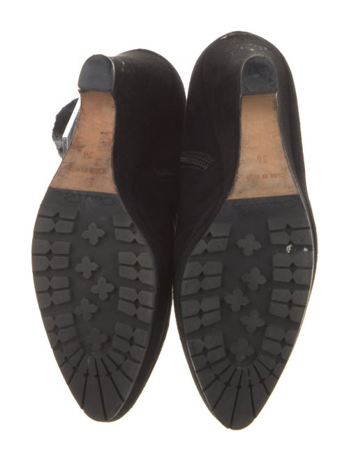 Oscar de la Renta Suede Boots