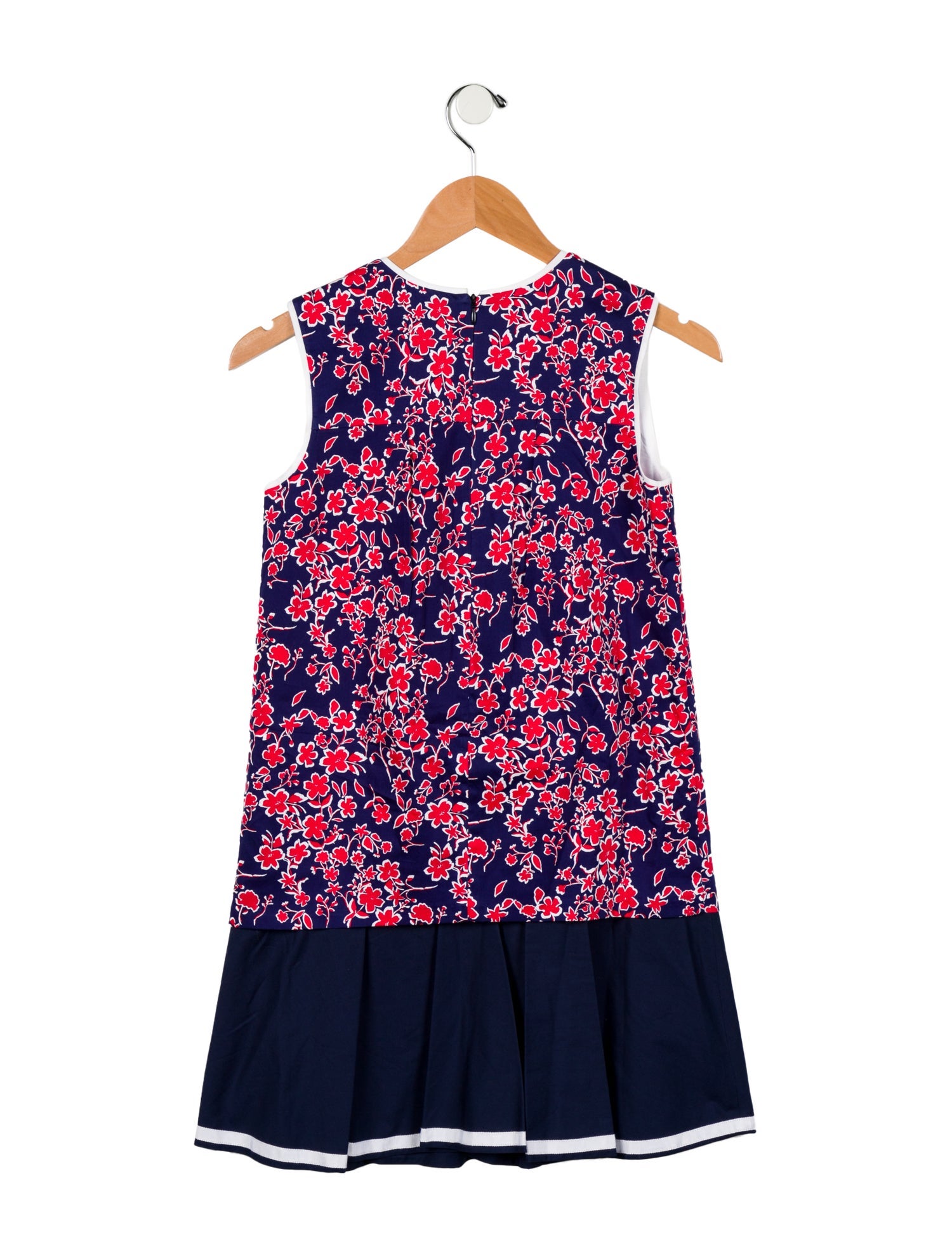 Oscar de la Renta Girls' Printed Sleeveless Dress w/ Tags