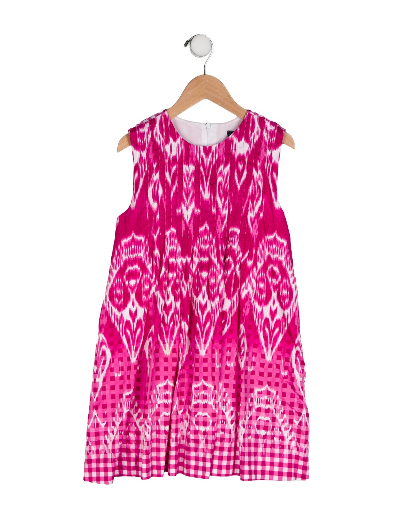 Oscar de la Renta Sleeveless Printed Dress