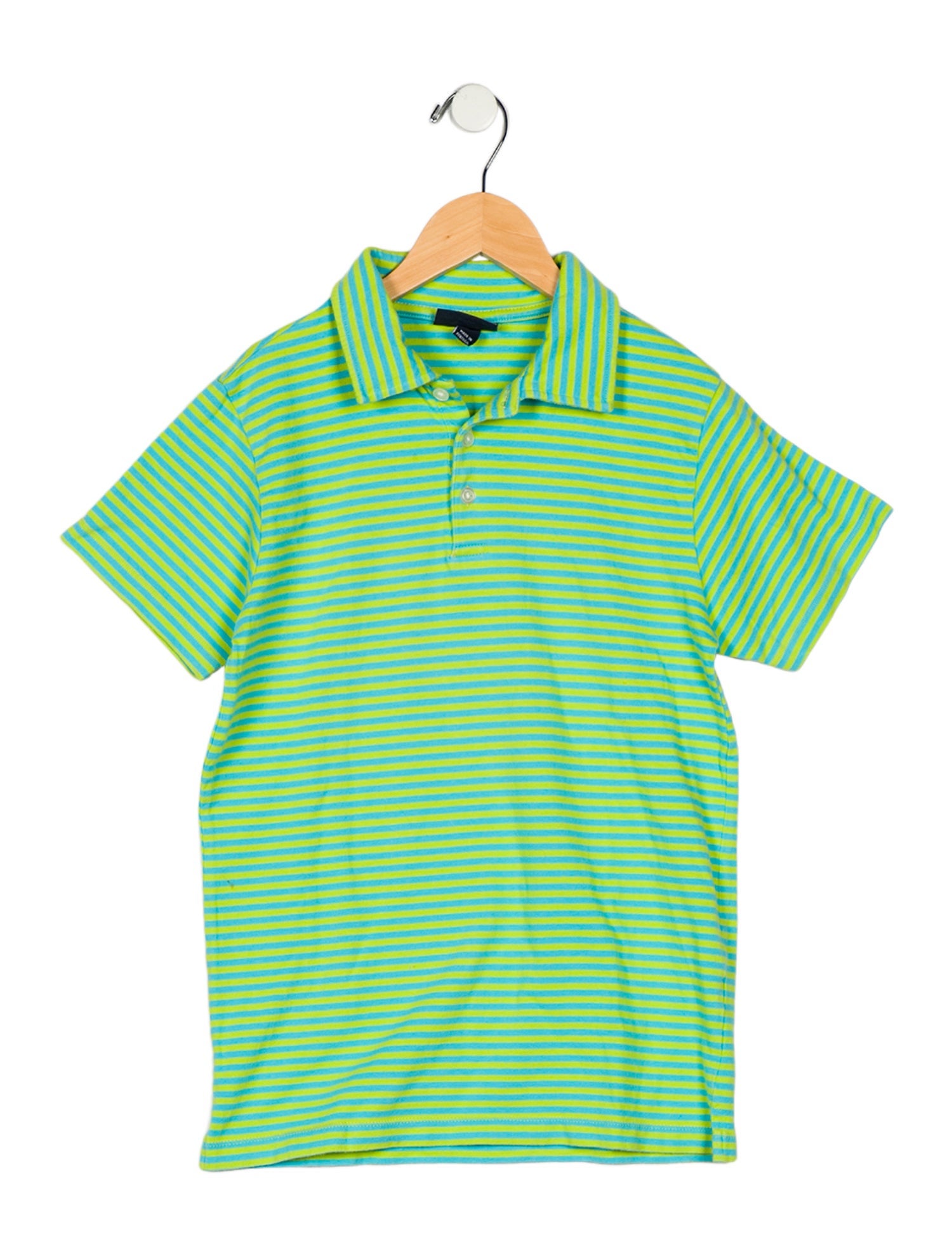 Oscar de la Renta Oscar de la Renta Oscar de la Renta Kids Boys' Printed Short Sleeve Polo Shirt
