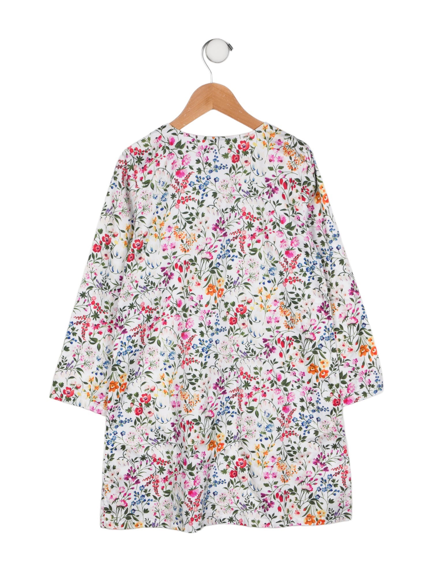 Oscar de la Renta Girls' Patterned Dress