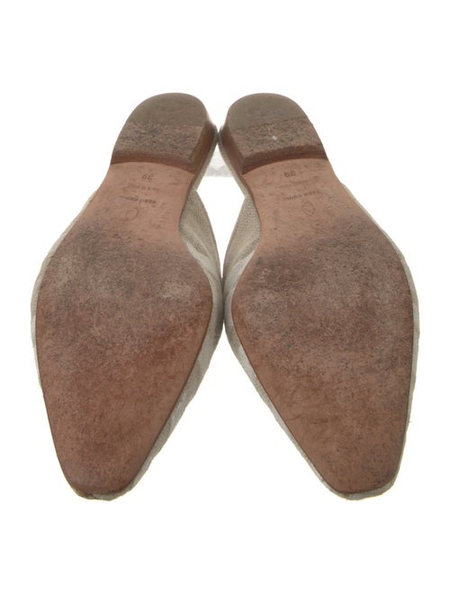 Oscar de la Renta Printed Mules