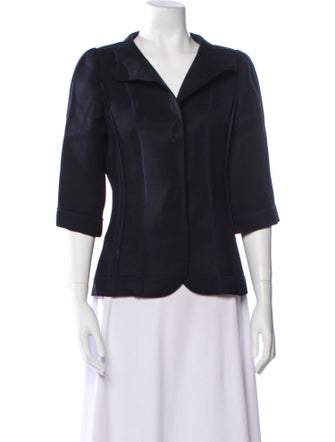 Oscar de la Renta Silk Jacket