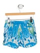 Oscar de la Renta Girls Pattern Pattern Shorts