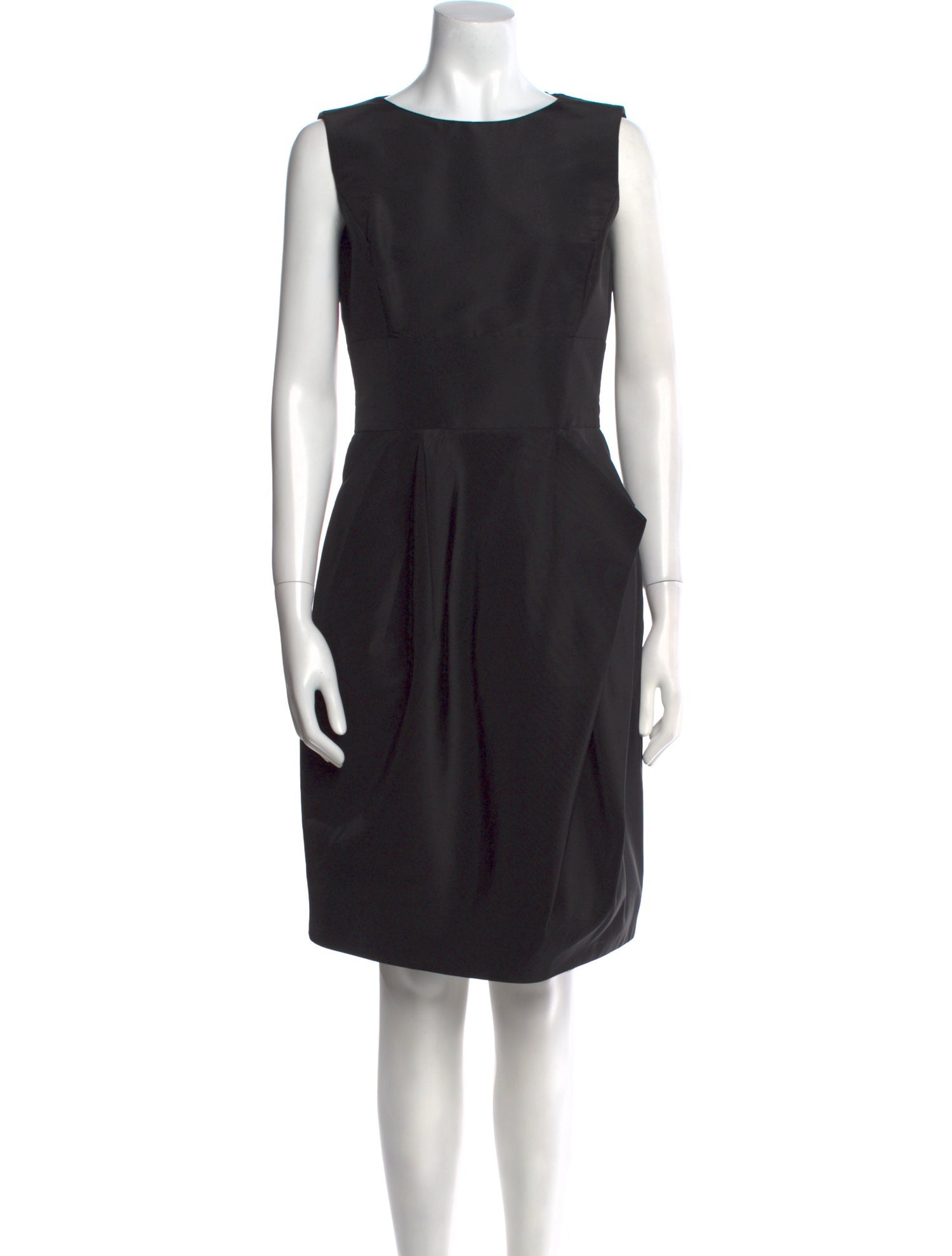 Oscar de la Renta Silk Knee-Length Dress