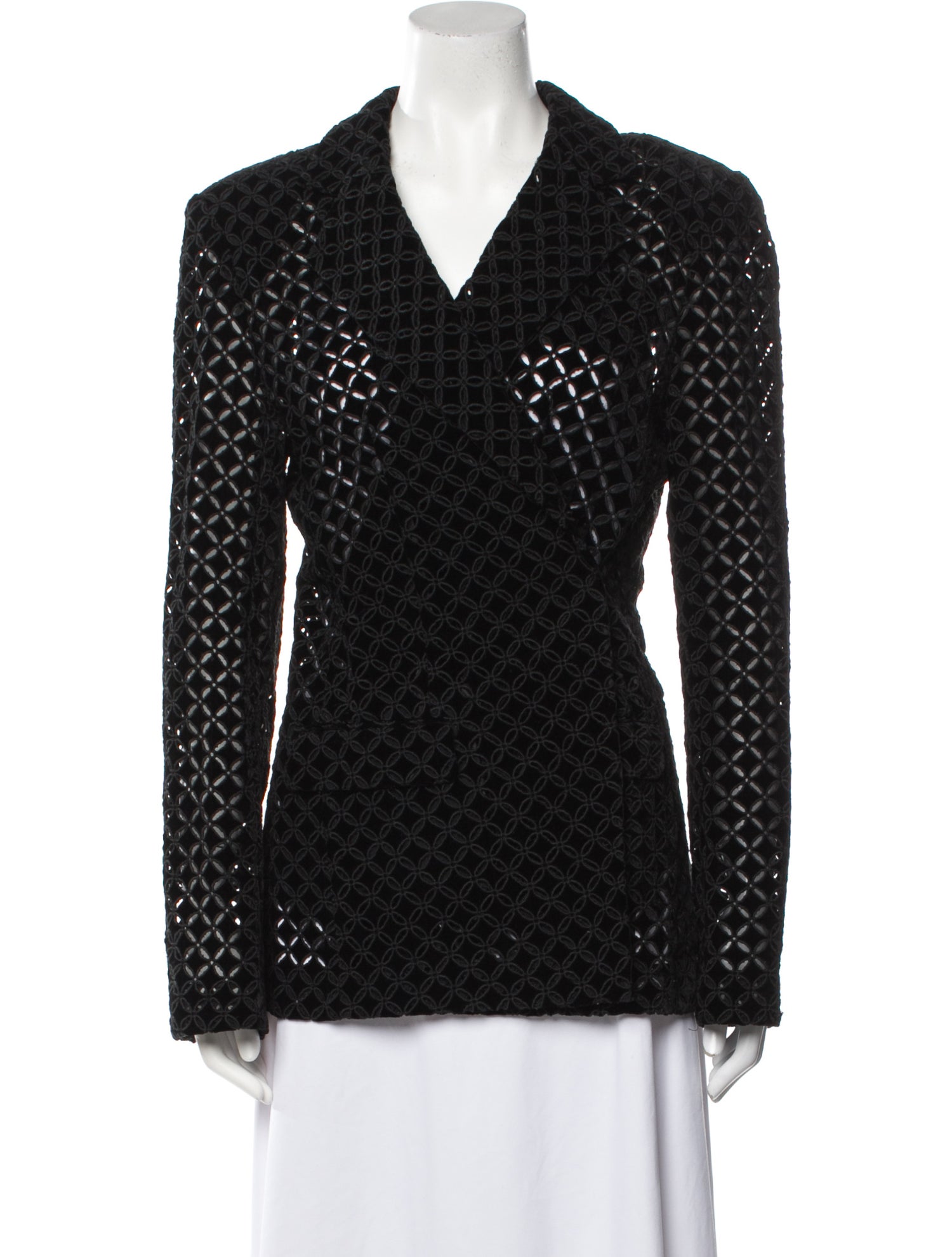 Oscar de la Renta Printed Evening Jacket