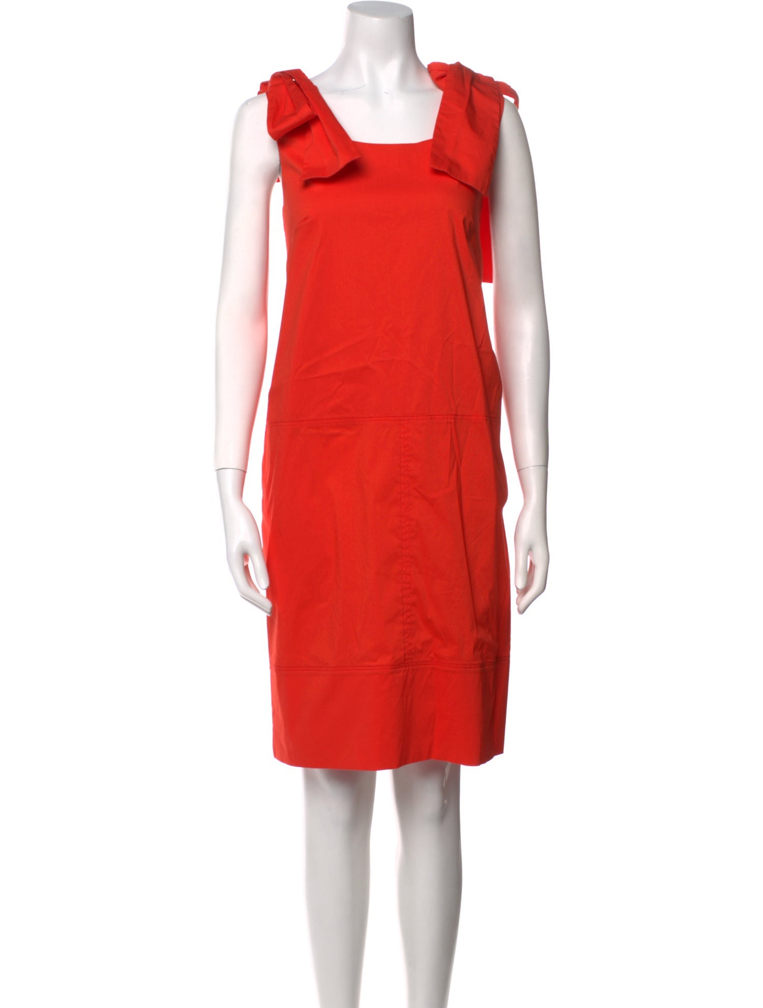 Oscar de la Renta Square Neckline Mini Dress w/ Tags