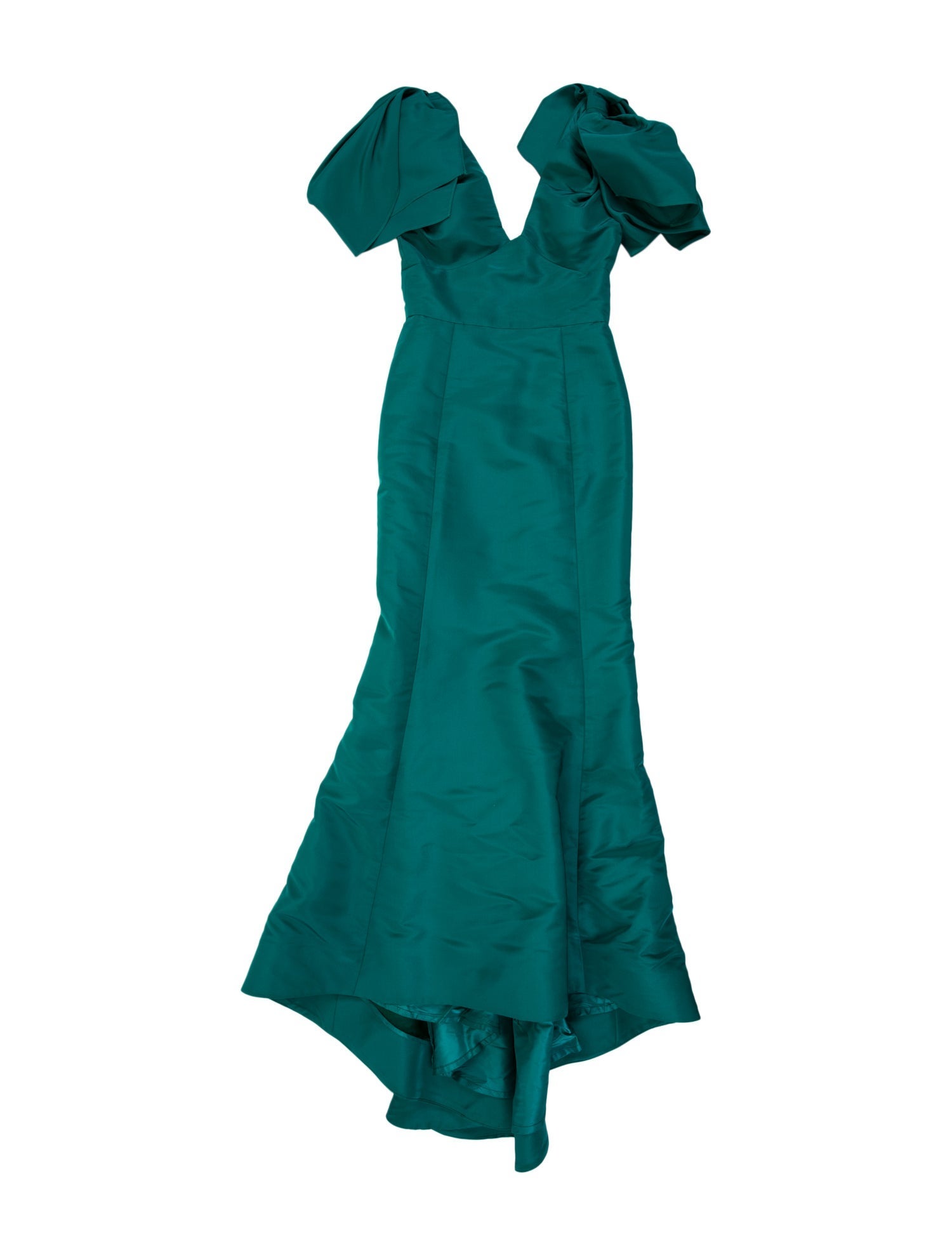 Oscar de la Renta Silk Long Dress