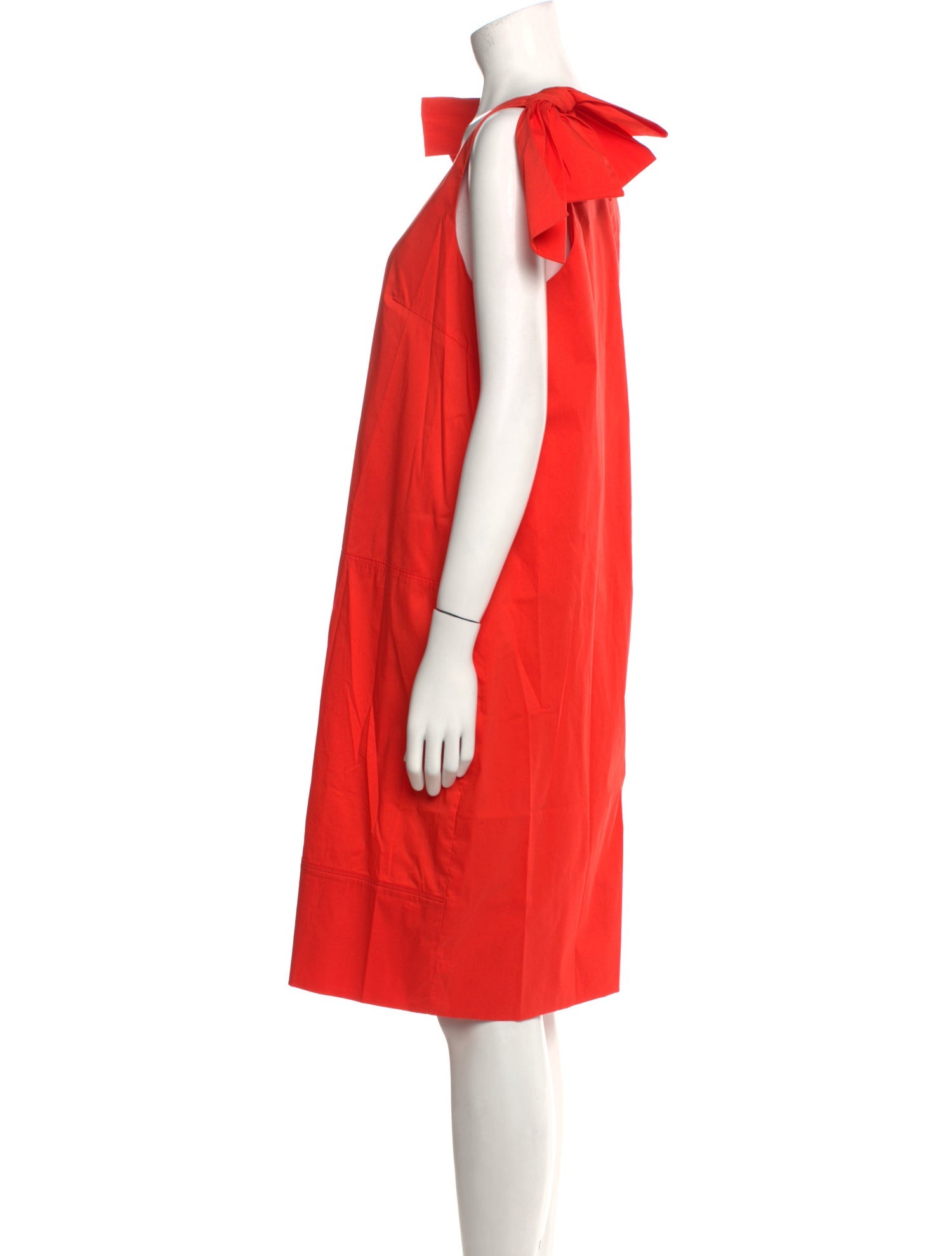 Oscar de la Renta Square Neckline Knee-Length Dress w/ Tags