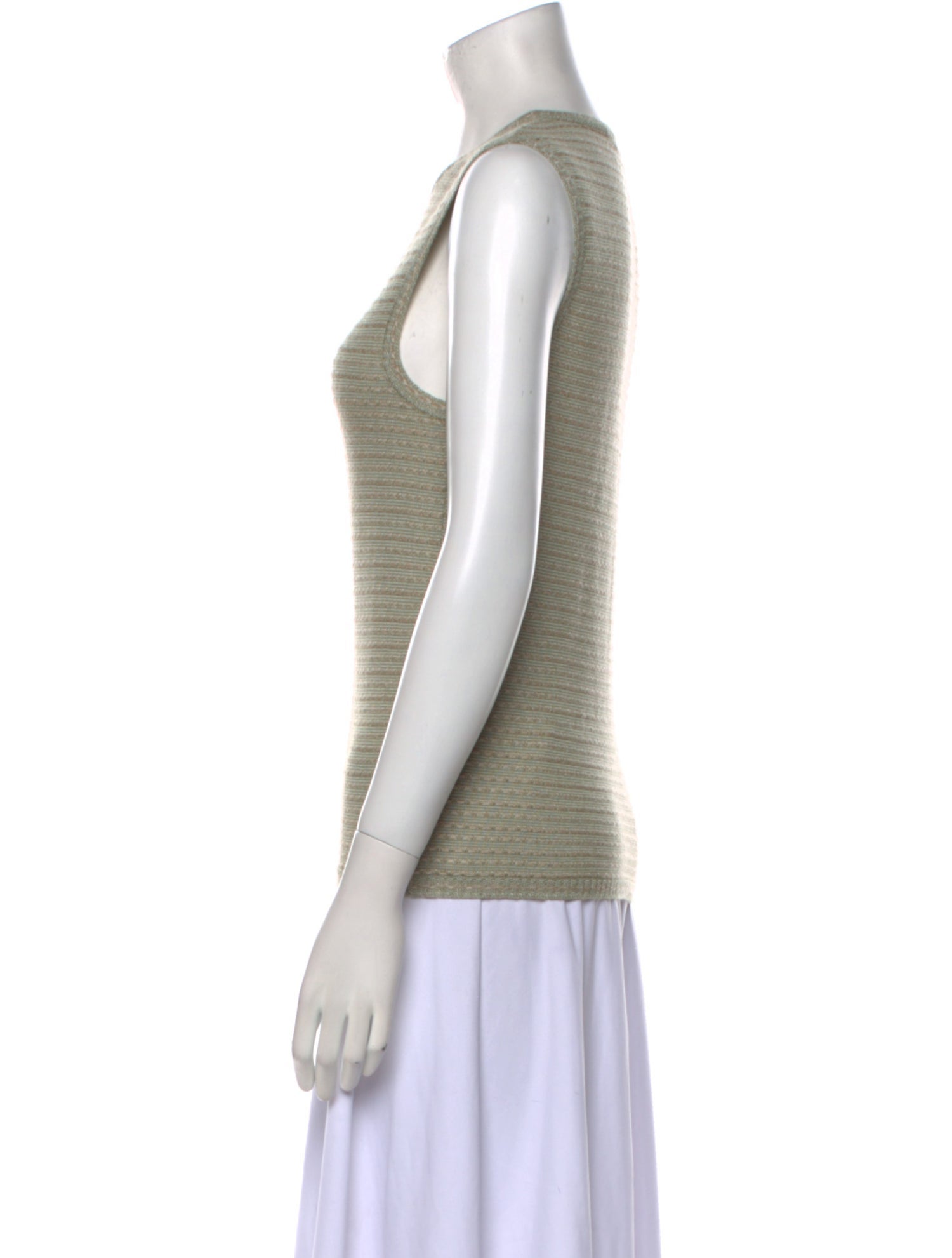 Oscar de la Renta Cashmere Crew Neck Sweater