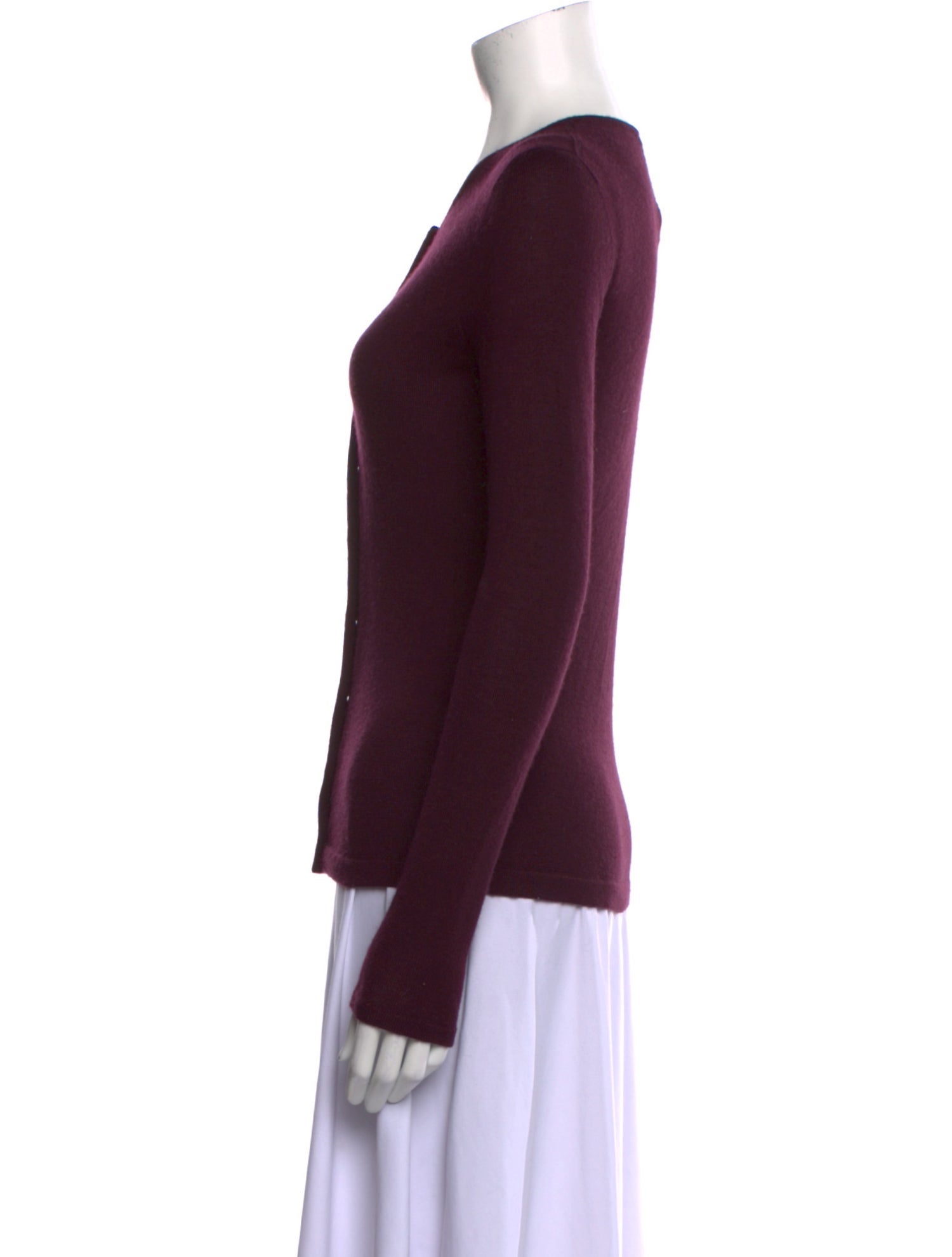 Oscar de la Renta Scoop Neck Sweater
