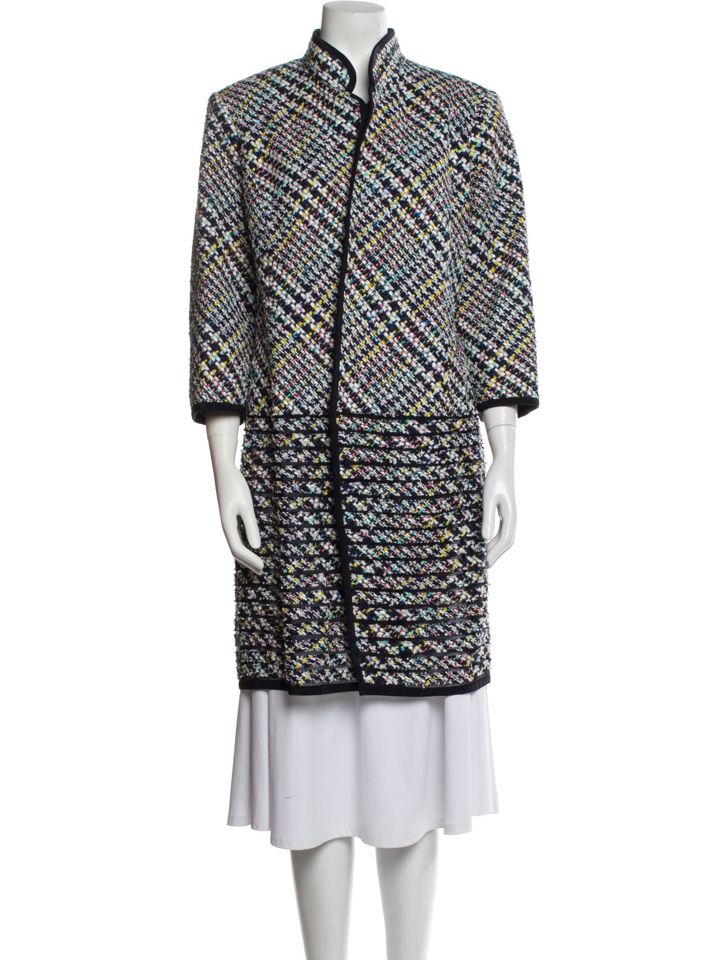 Oscar de la Renta Printed Trench Coat