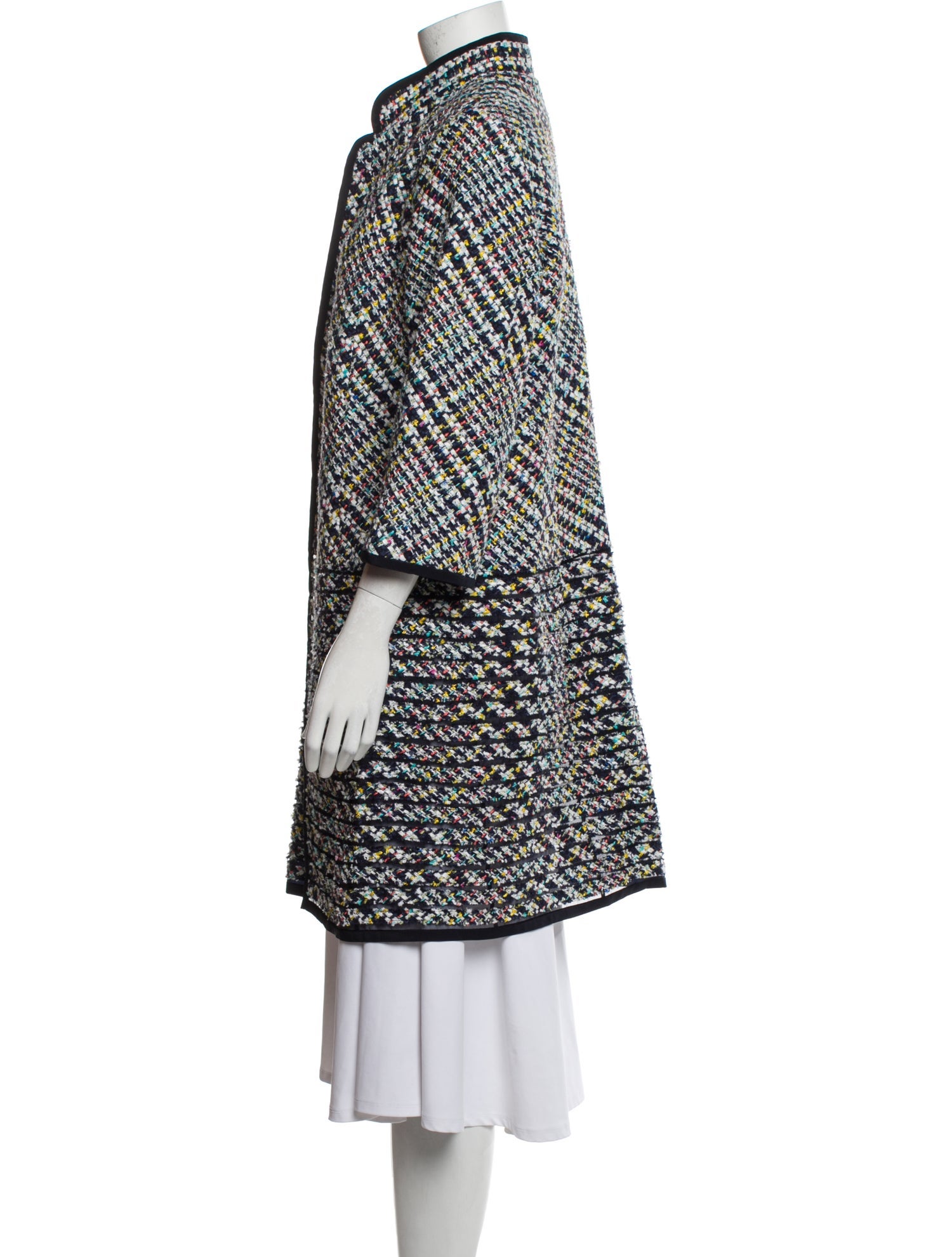 Oscar de la Renta Printed Trench Coat