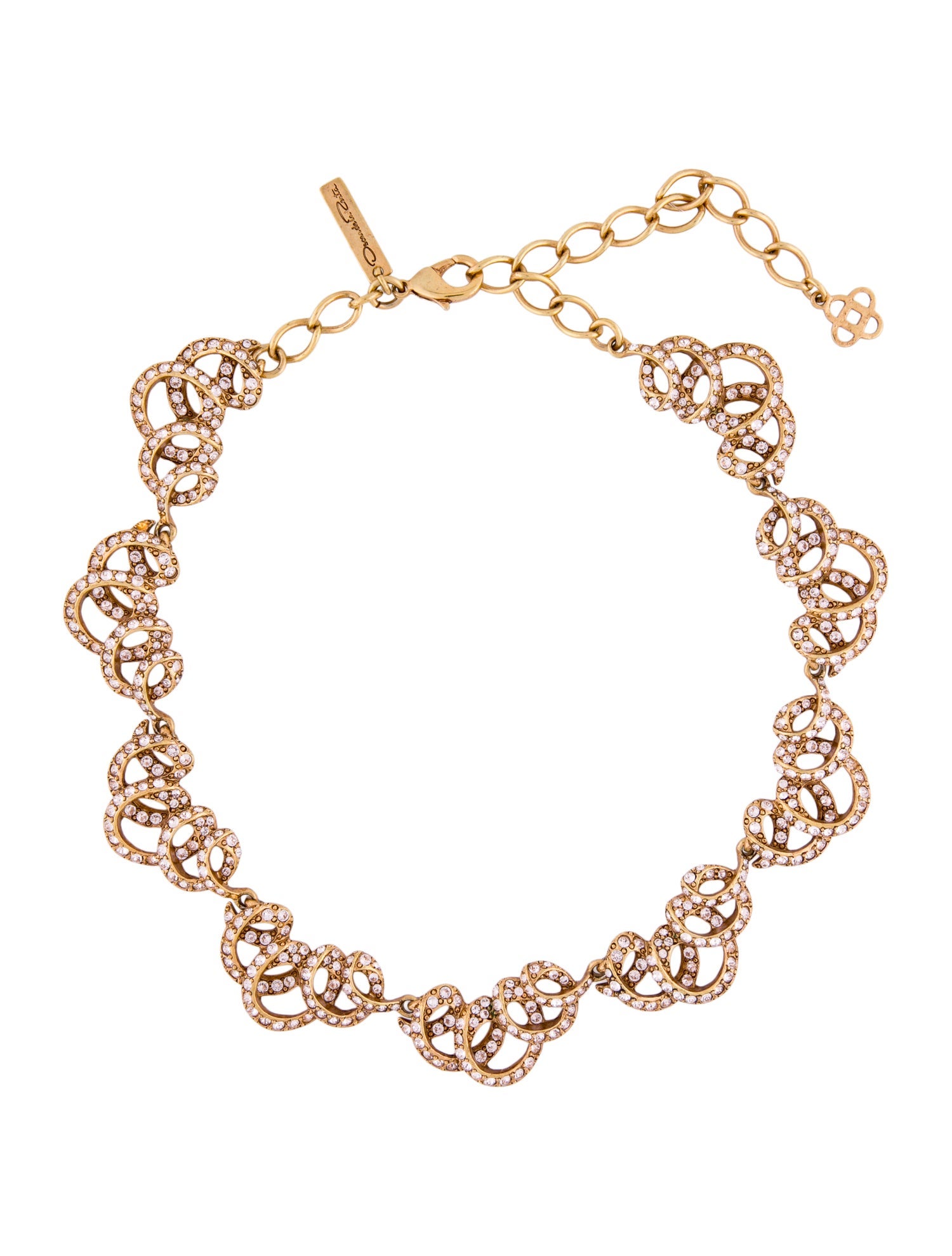 Oscar de la Renta Crystal Necklace