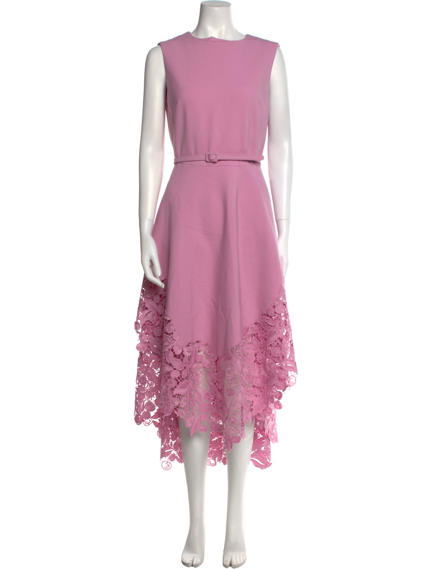 Oscar de la Renta Virgin Wool Long Dress w/ Tags